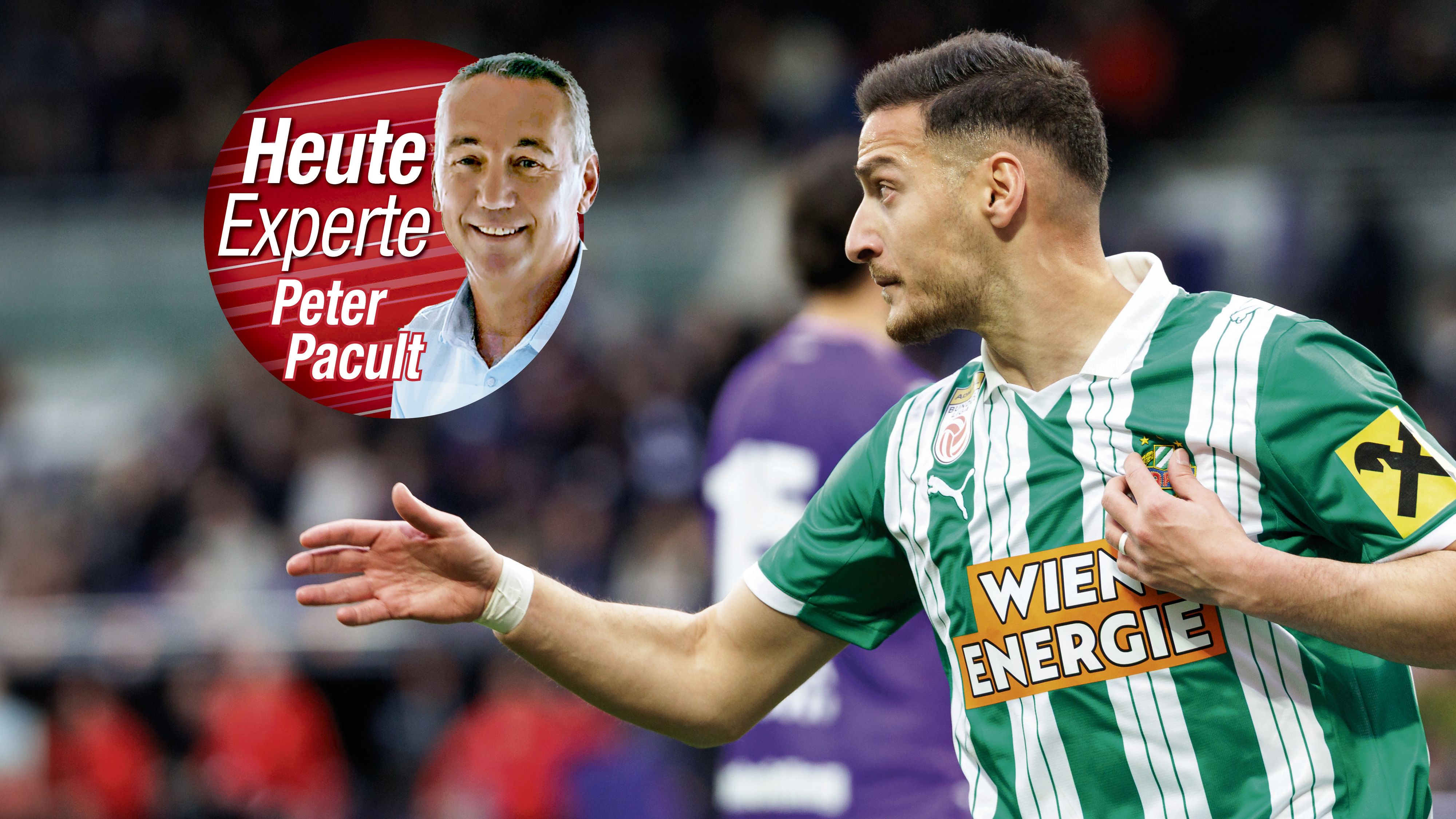 Heute.at - Pacult über Rapid-Stürmer: Da kann was nicht stimmen