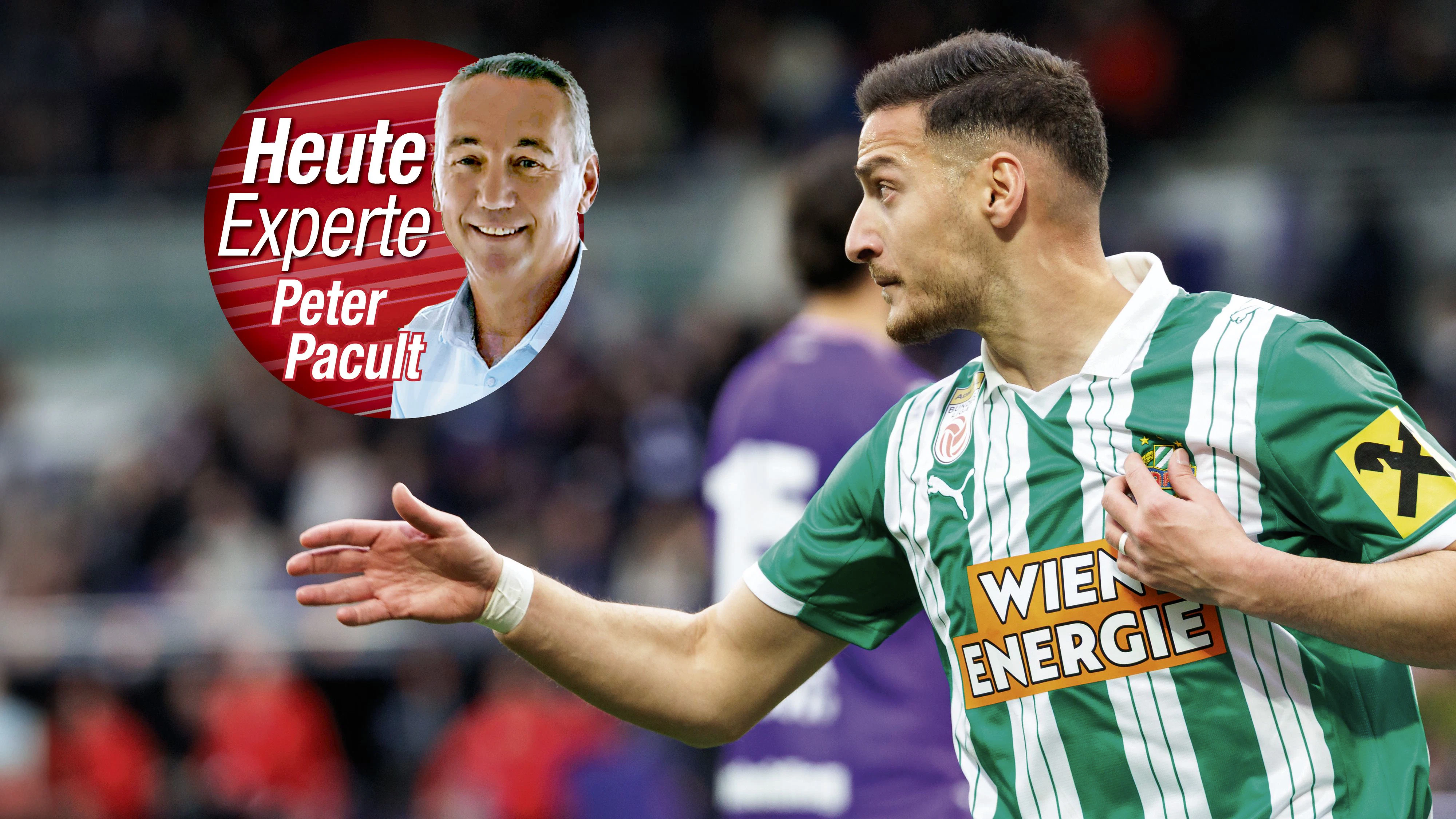 Heute.at - Pacult über Rapid-Stürmer: Da kann was nicht stimmen