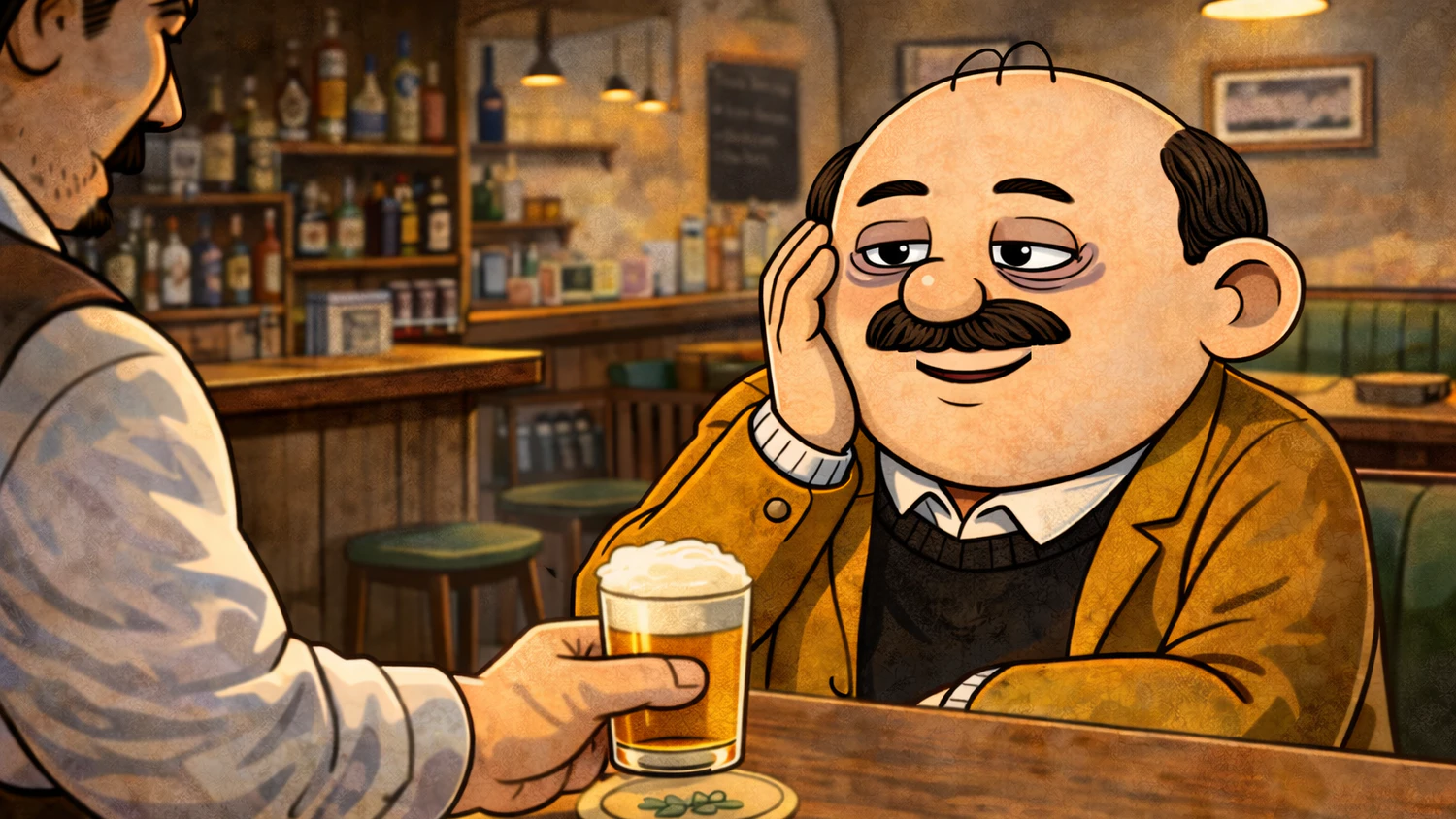 Was unternimmt Herlicek gegen seinen Kater?