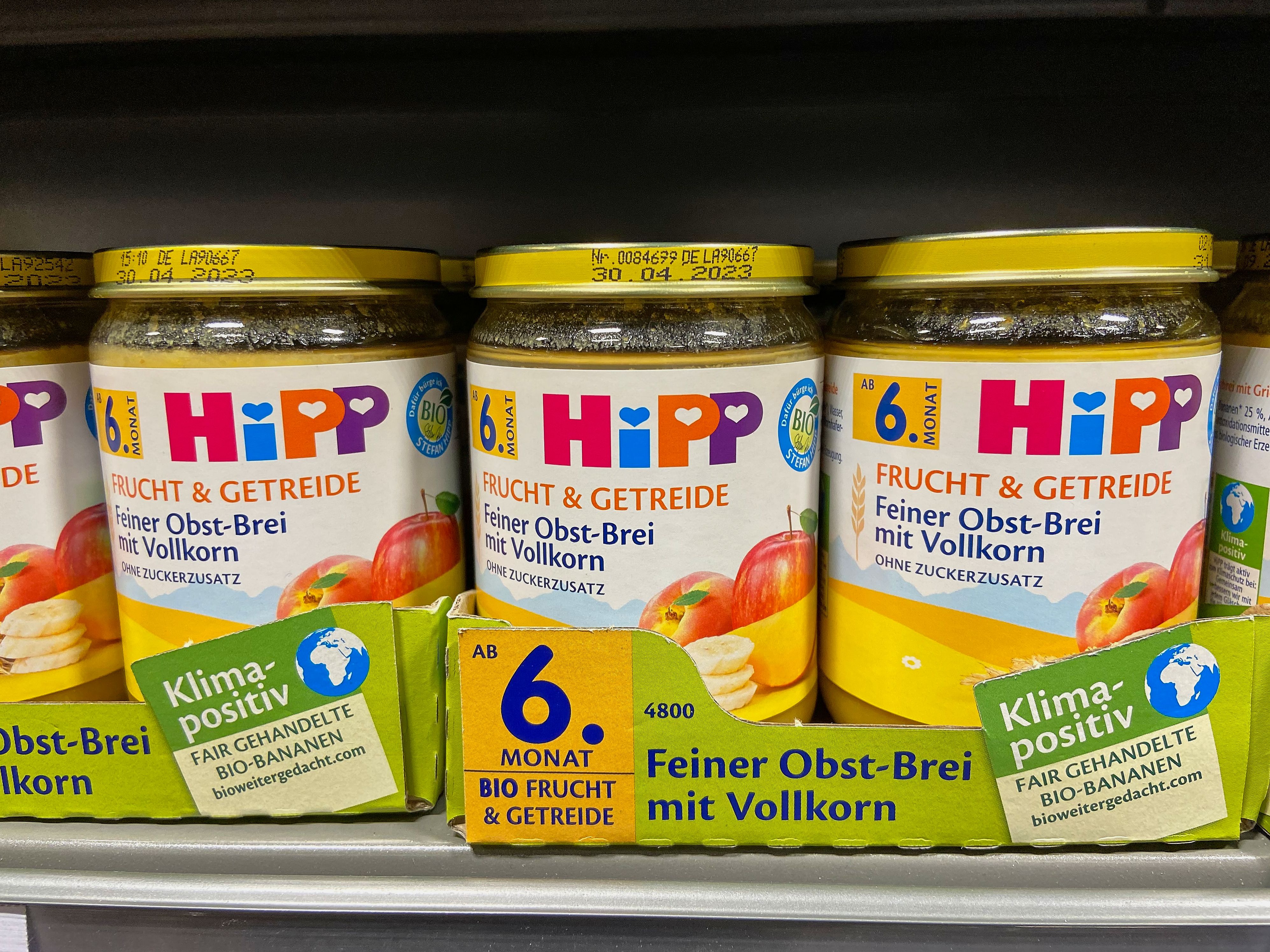 HiPP-Gläser wurden vergiftet.