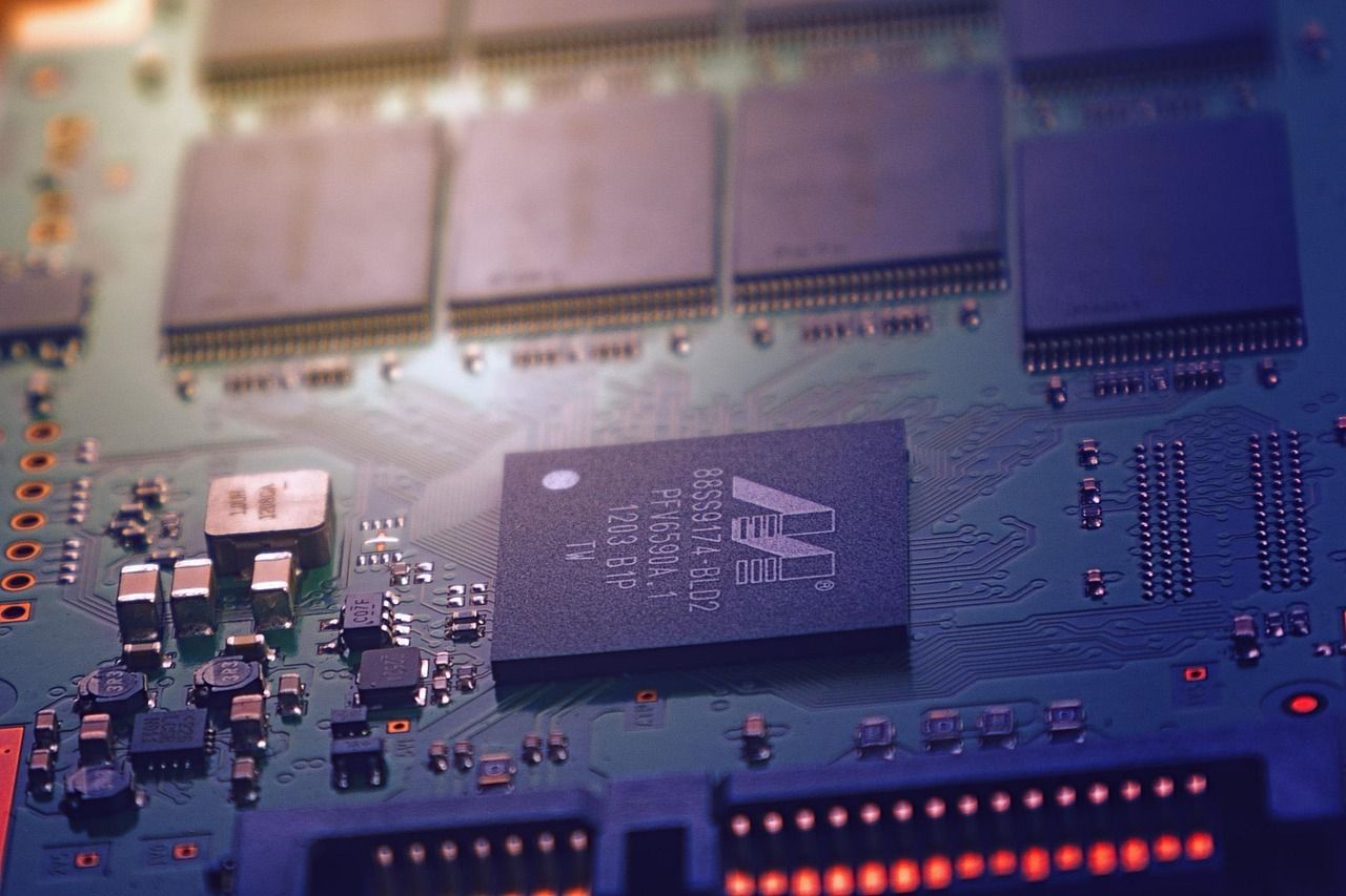 Computerchip - Prozessortechnik für künstliche Intelligenz