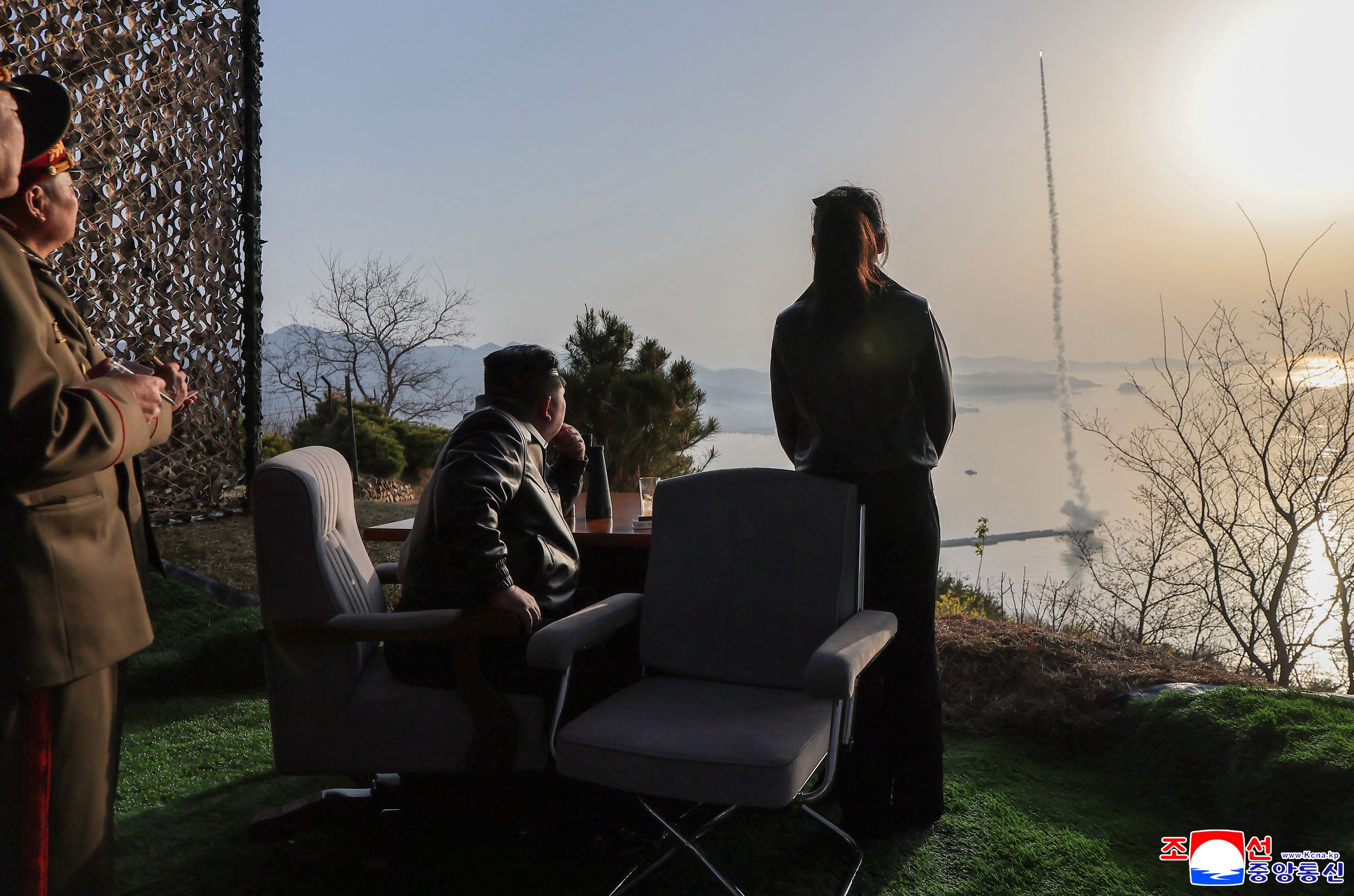 Machthaber Kim Jong Un war mit den Tests 