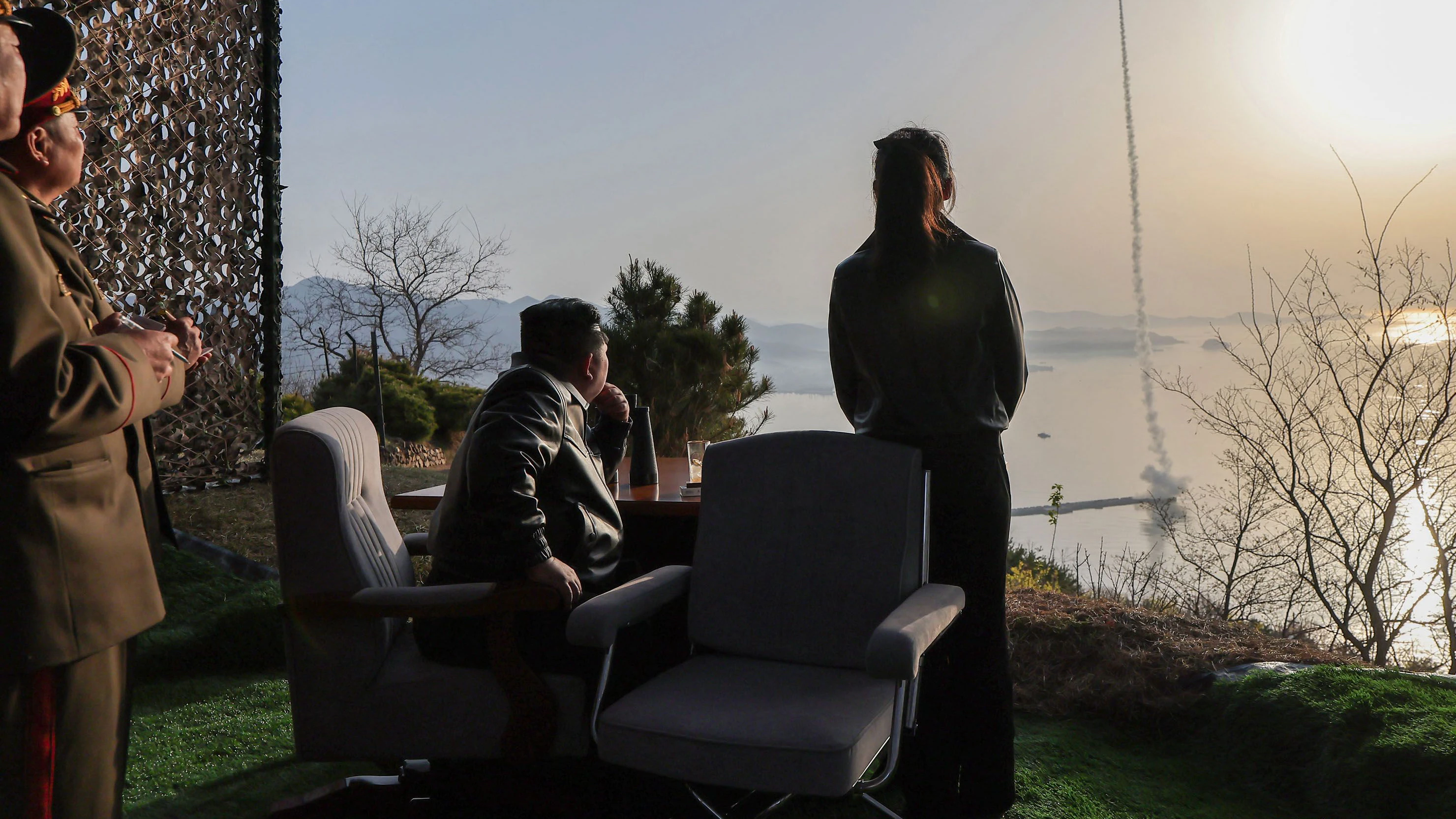 Machthaber Kim Jong Un war mit den Tests "sehr zufrieden".