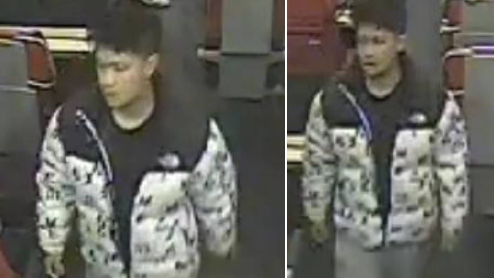 Die Polizei fahndet nach dieser Person.