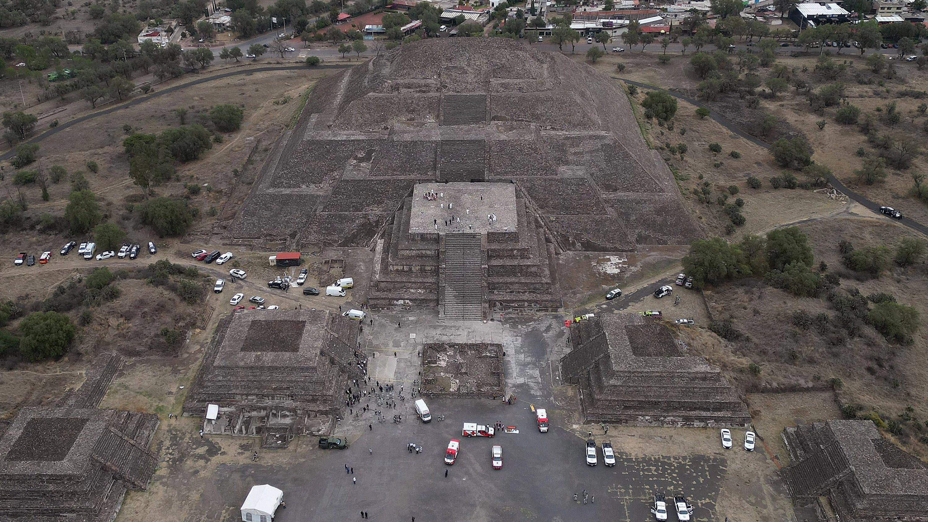Die Tragödie ereignete sich in der Ruinenstadt Teotihuacán in Mexiko