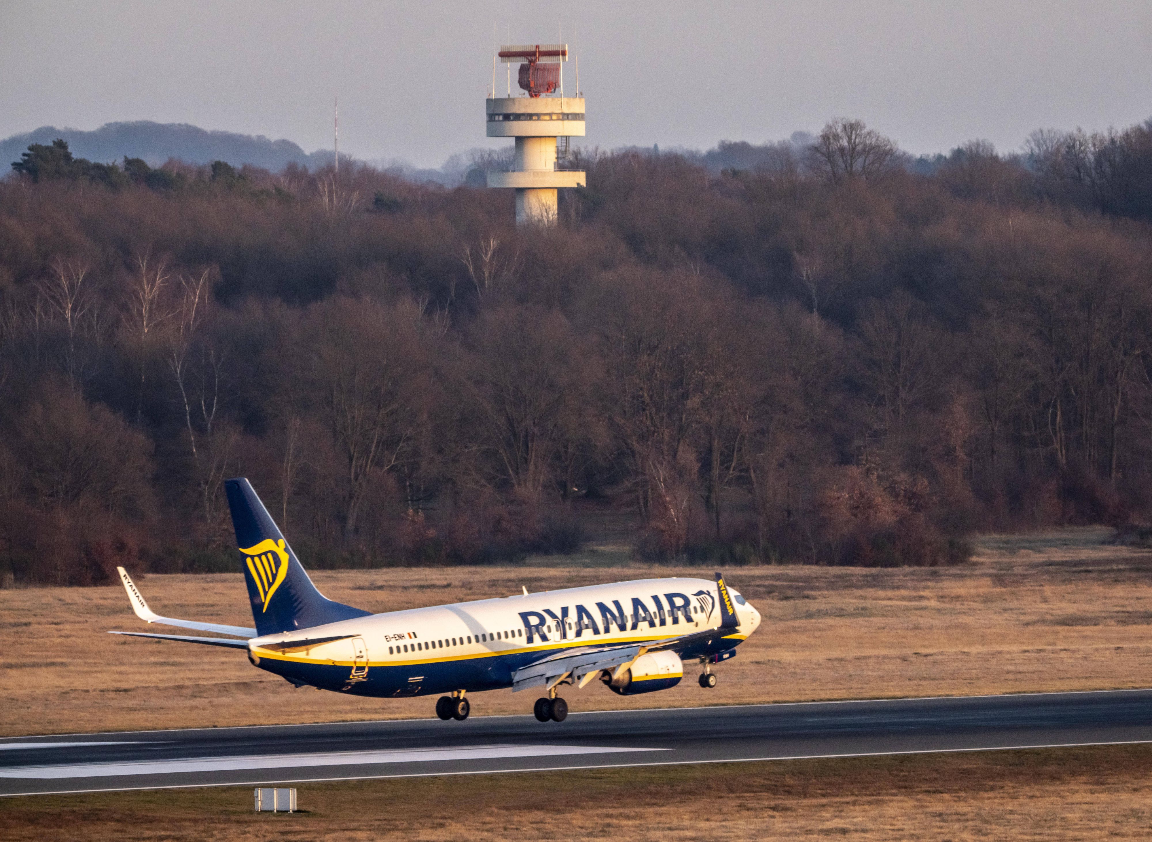 Das Ryanair-Flugzeug flog leer nach Marokko.