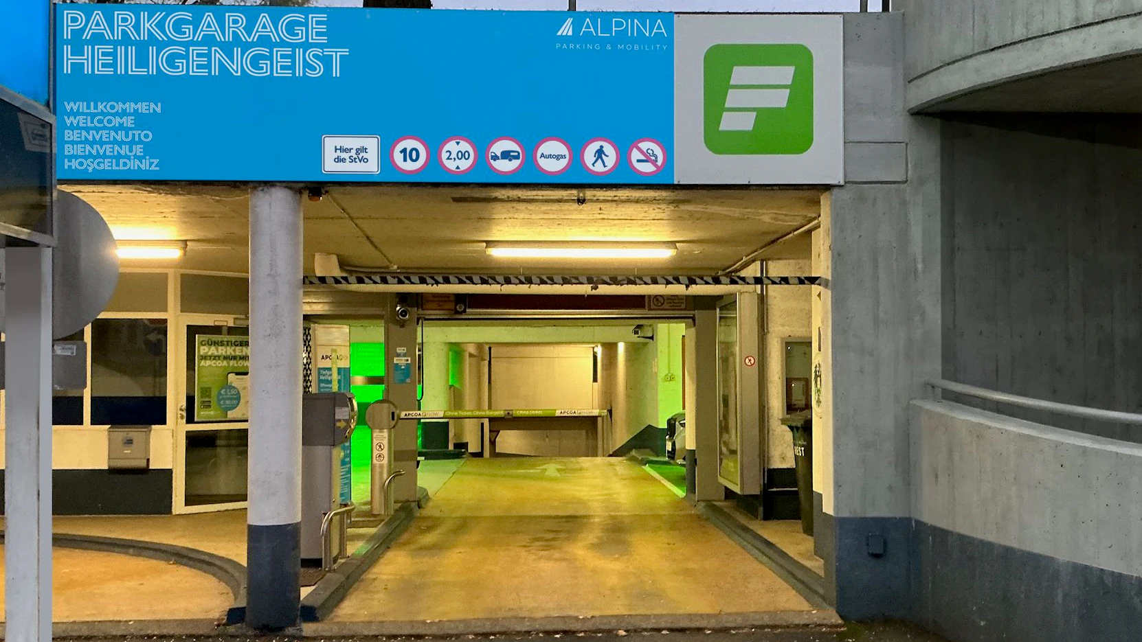 Alpina Parking etabliert 2026 die erste schrankenlose Parkgarage in der Innenstadt von Klagenfurt.
