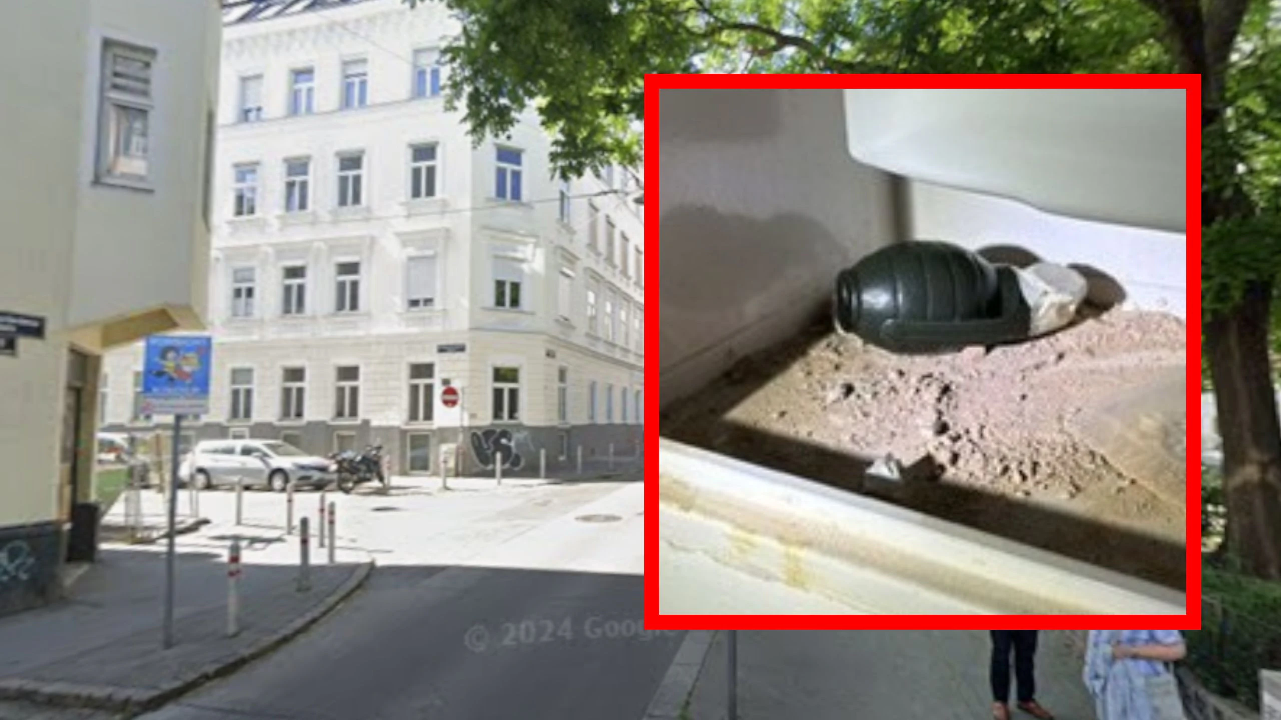 Heute.at - Alarm im Wohnhaus! Granate unter Gaszähler deponiert