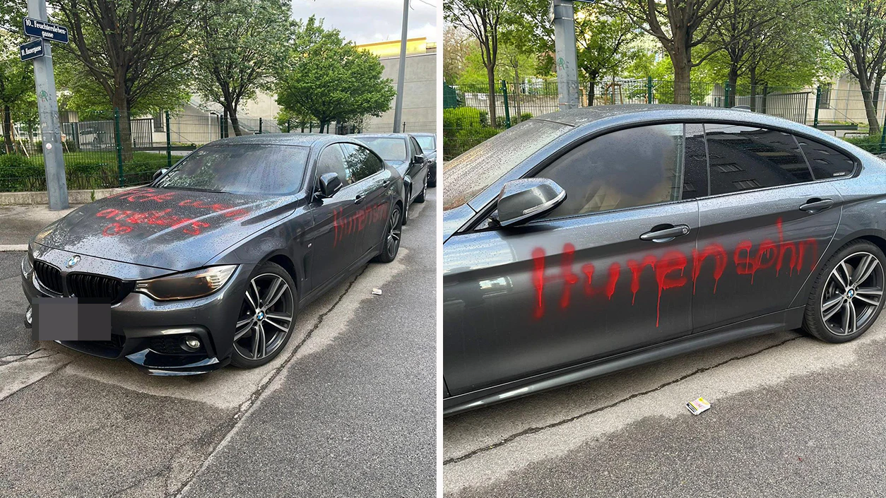 Die Racheaktion erregte am Montag gewaltig Aufsehen.