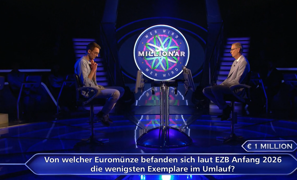 Günther Jauch stellte die Millionenfrage.
