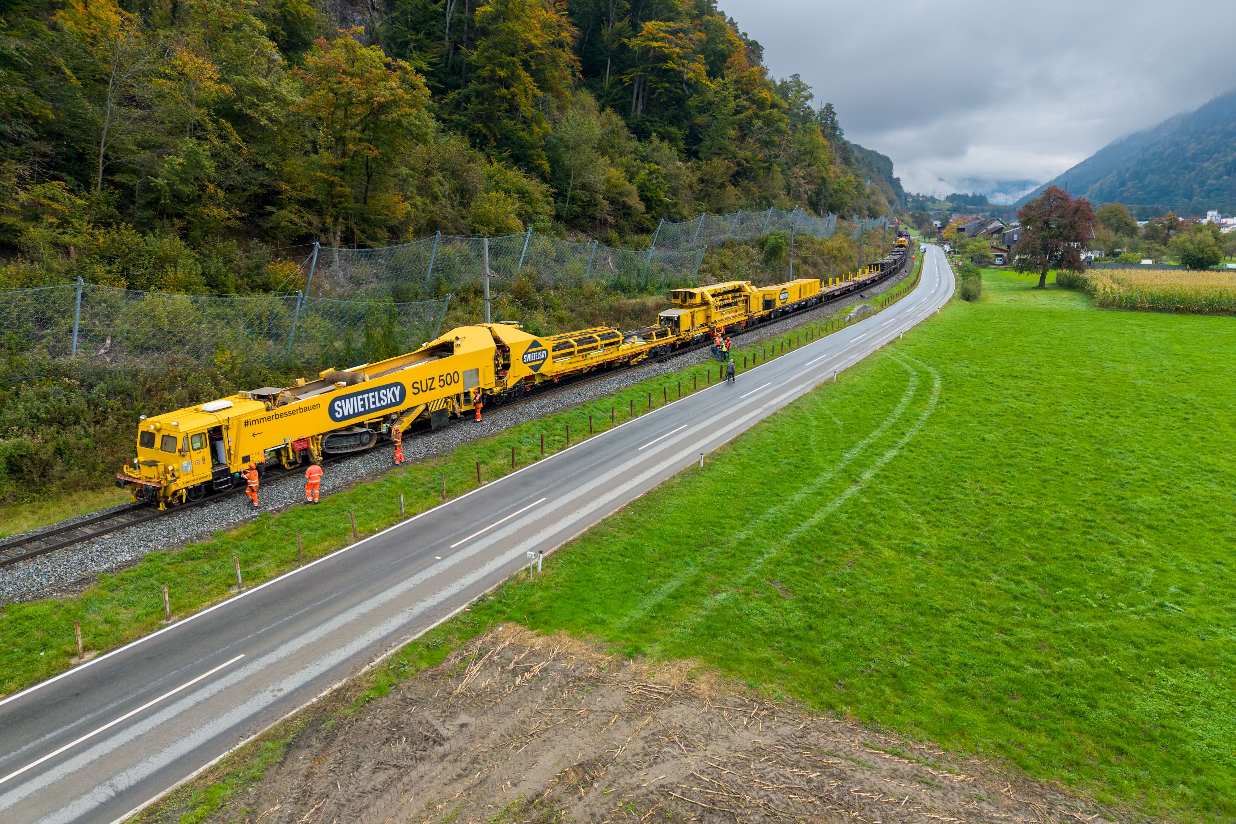 Instandhaltungsarbeiten am Arlberg. (Archivbild)