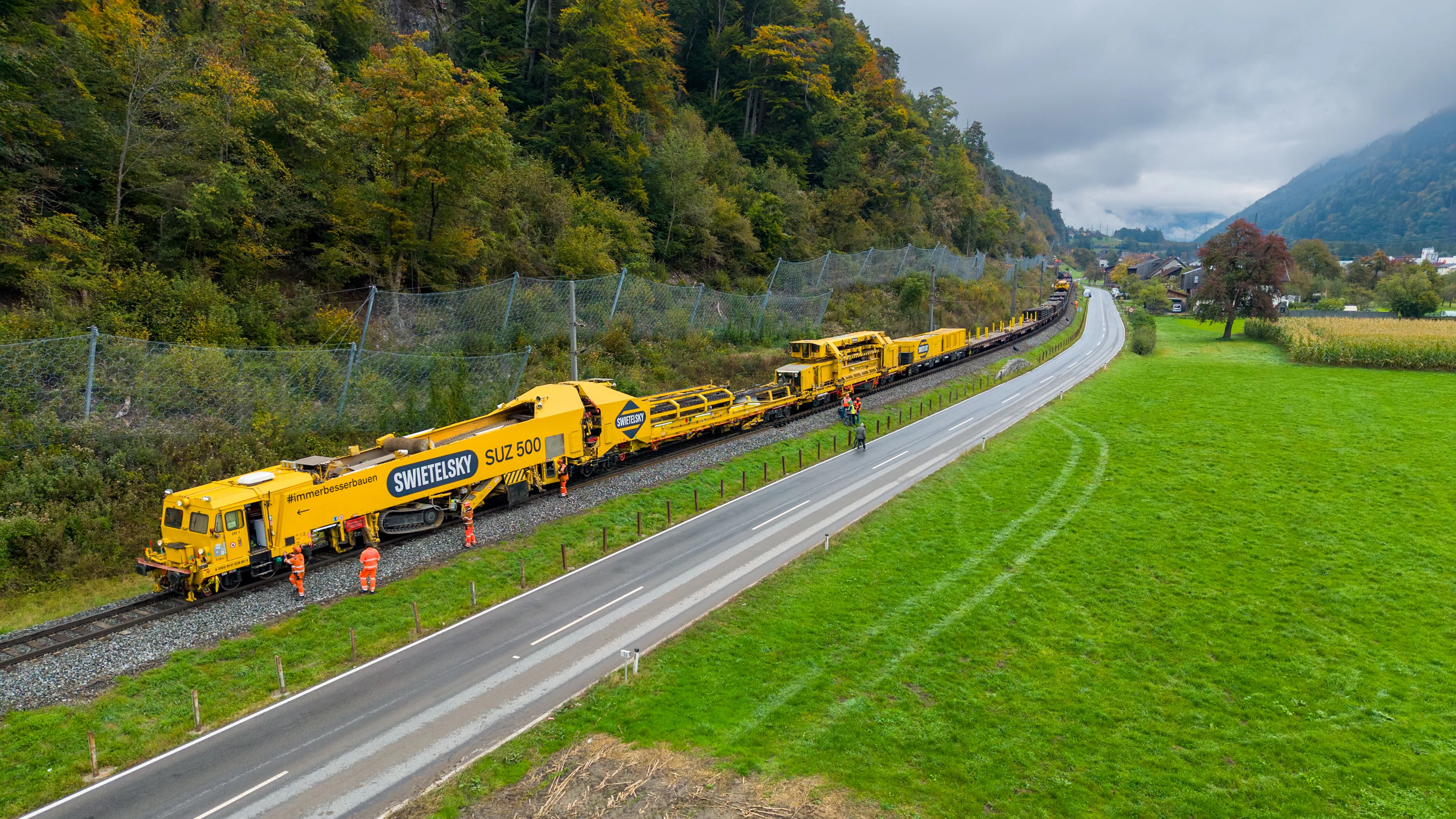 Instandhaltungsarbeiten am Arlberg. (Archivbild)