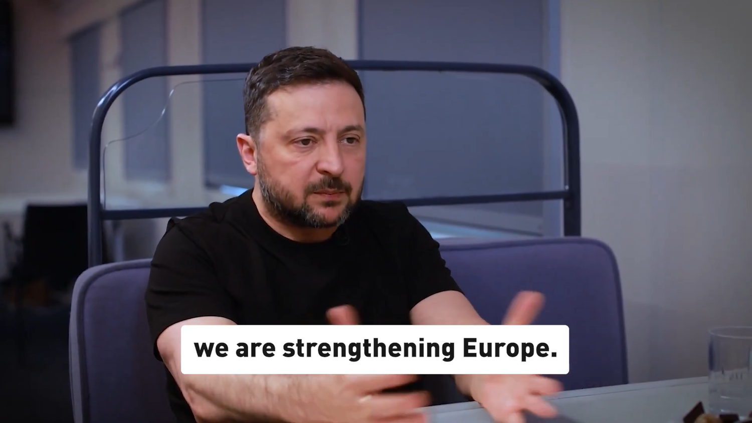 Ukraines Präsident Wolodymyr Selenskyj sagt, sein Land werde alles tun, um in die Europäische Union aufgenommen zu werden.