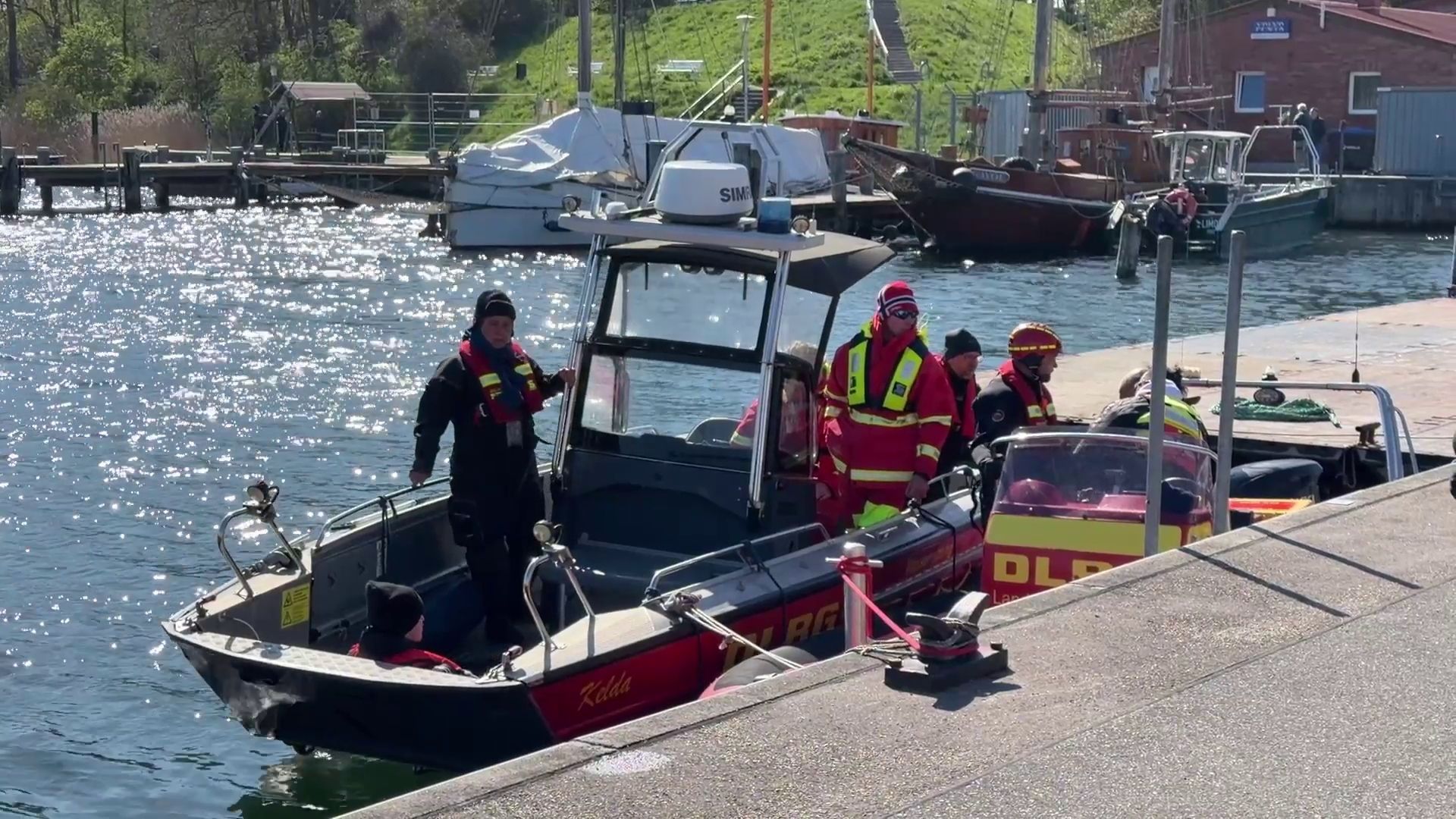 Eine Tierärztin hat das Rettungsteam verlassen.