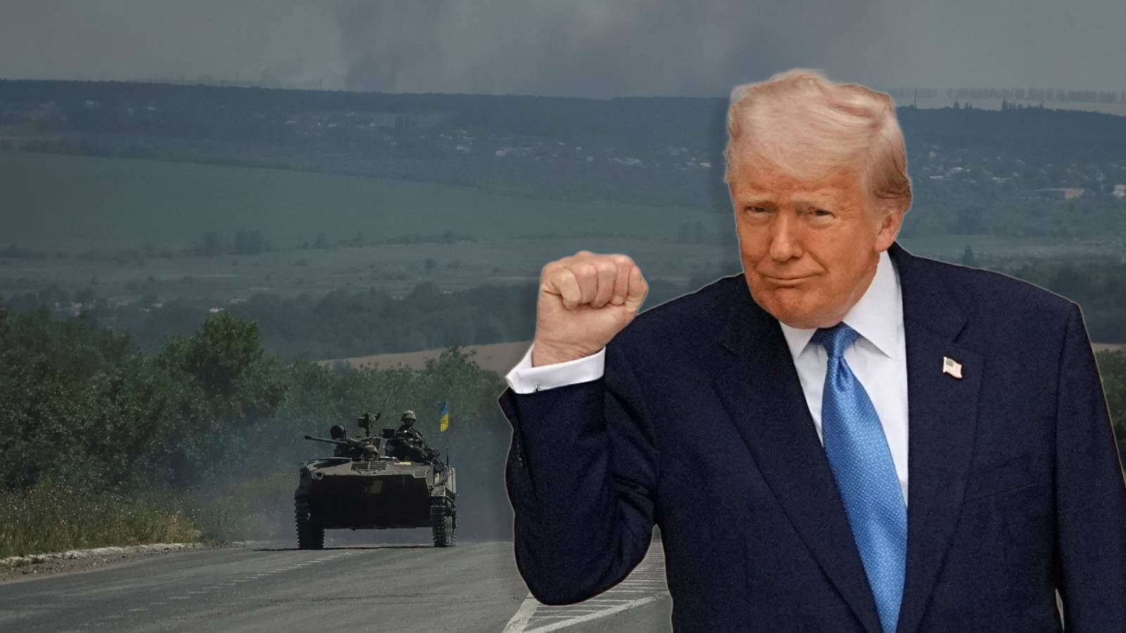 Für die Unterstützung von US-Präsident Donald Trump haben ukrainische Unterhändler scherzhaft vorgeschlagen, den Donbass in 