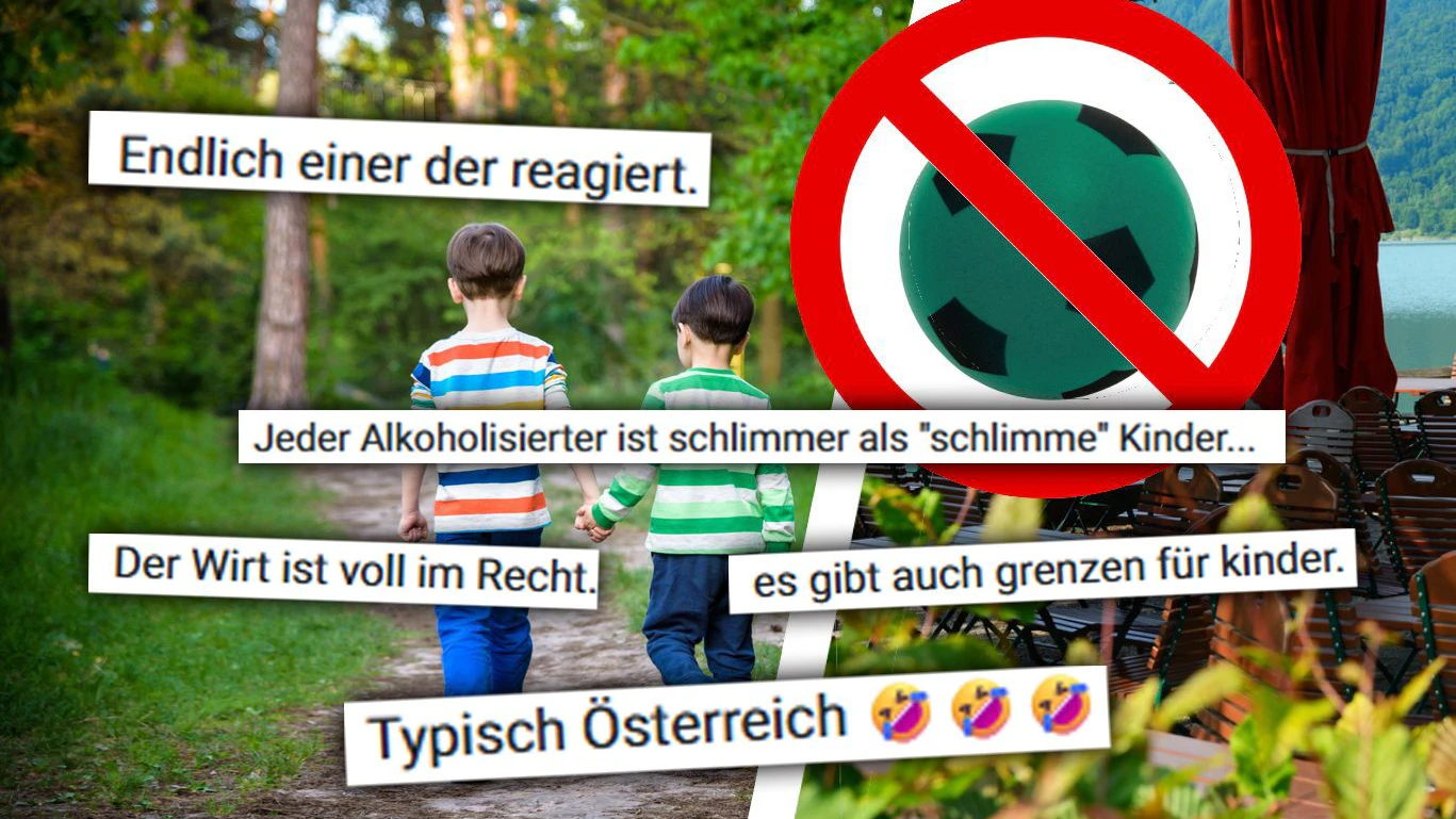 Kids rausgeworfen – heftiger Disput um Wiener Wut-Wirt