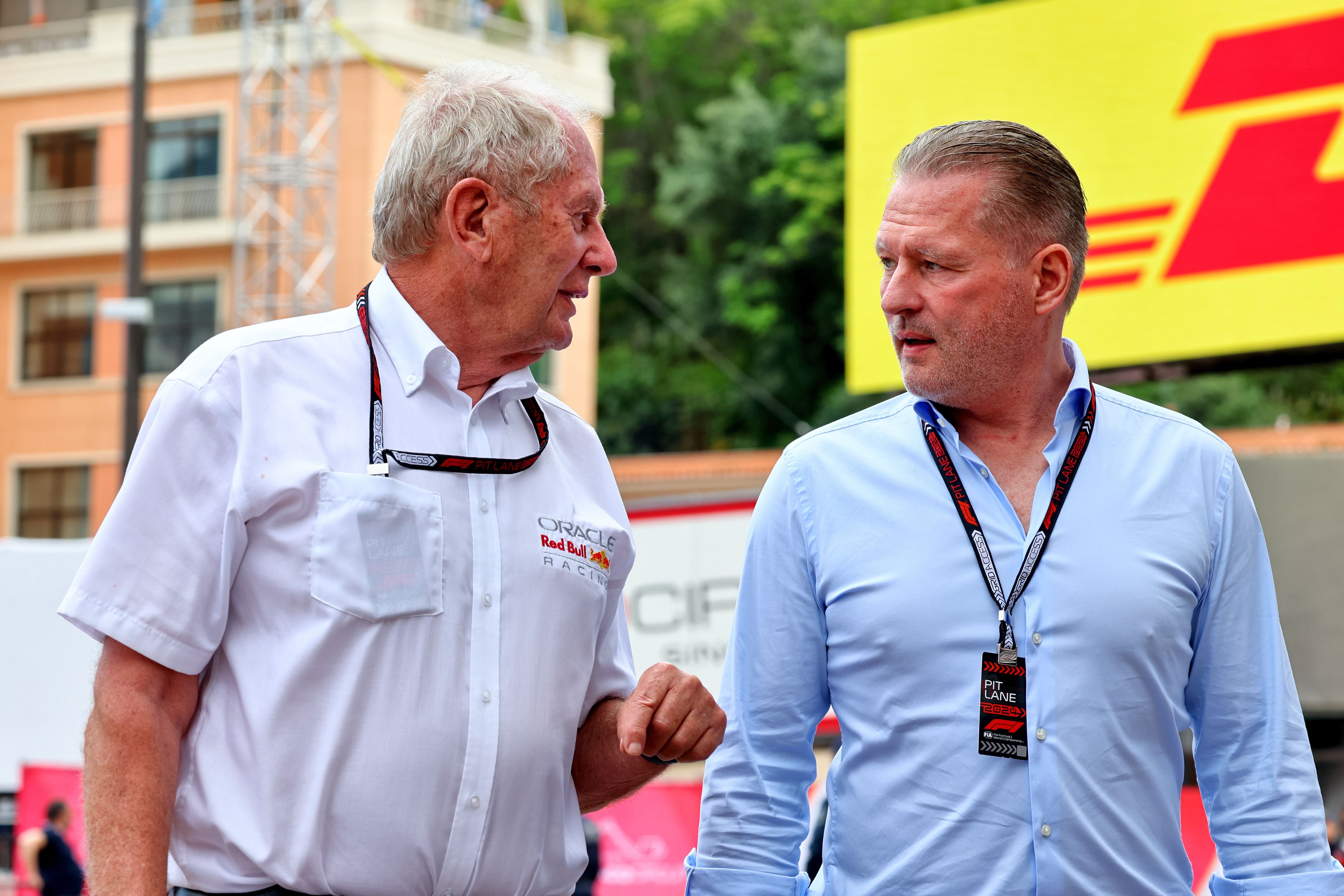 Helmut Marko und Jos Verstappen