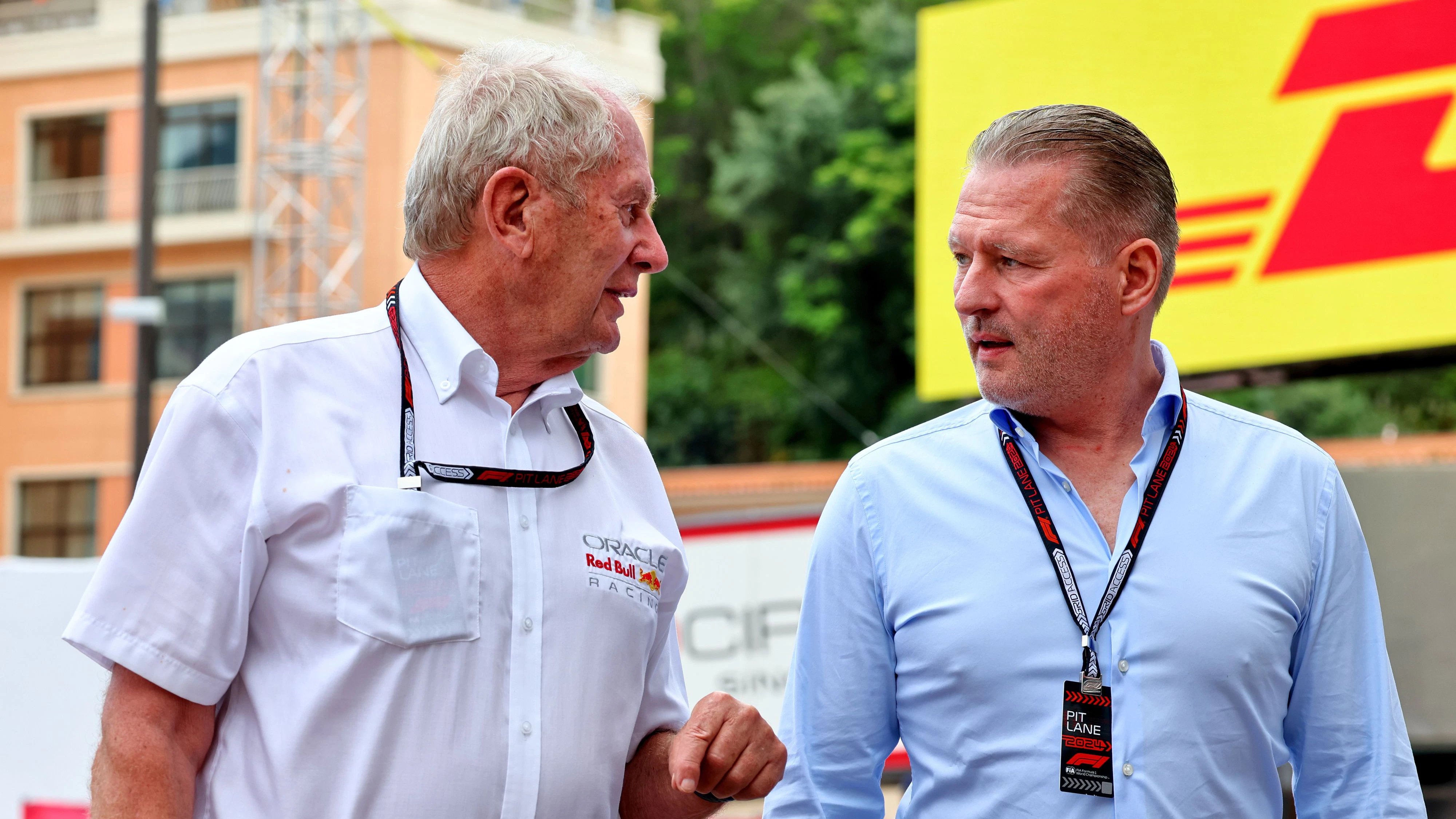 Helmut Marko und Jos Verstappen