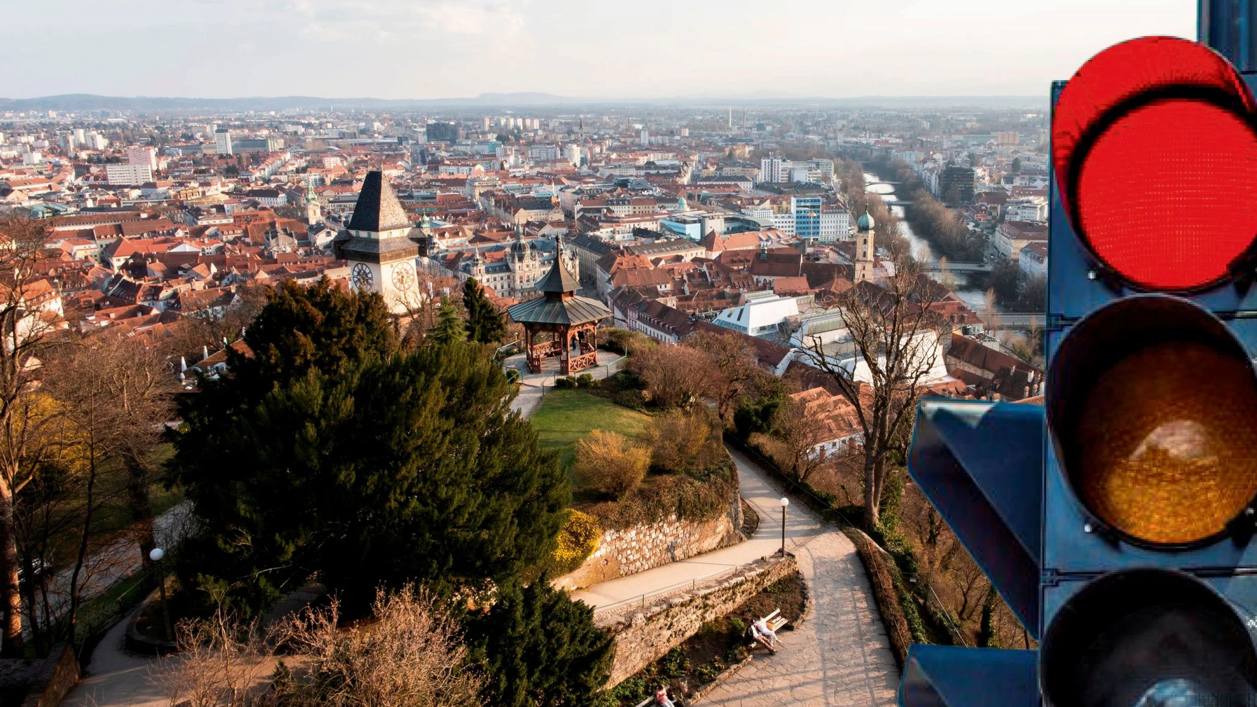 Unmut über viele Ampeln in Graz (Symbolfoto).
