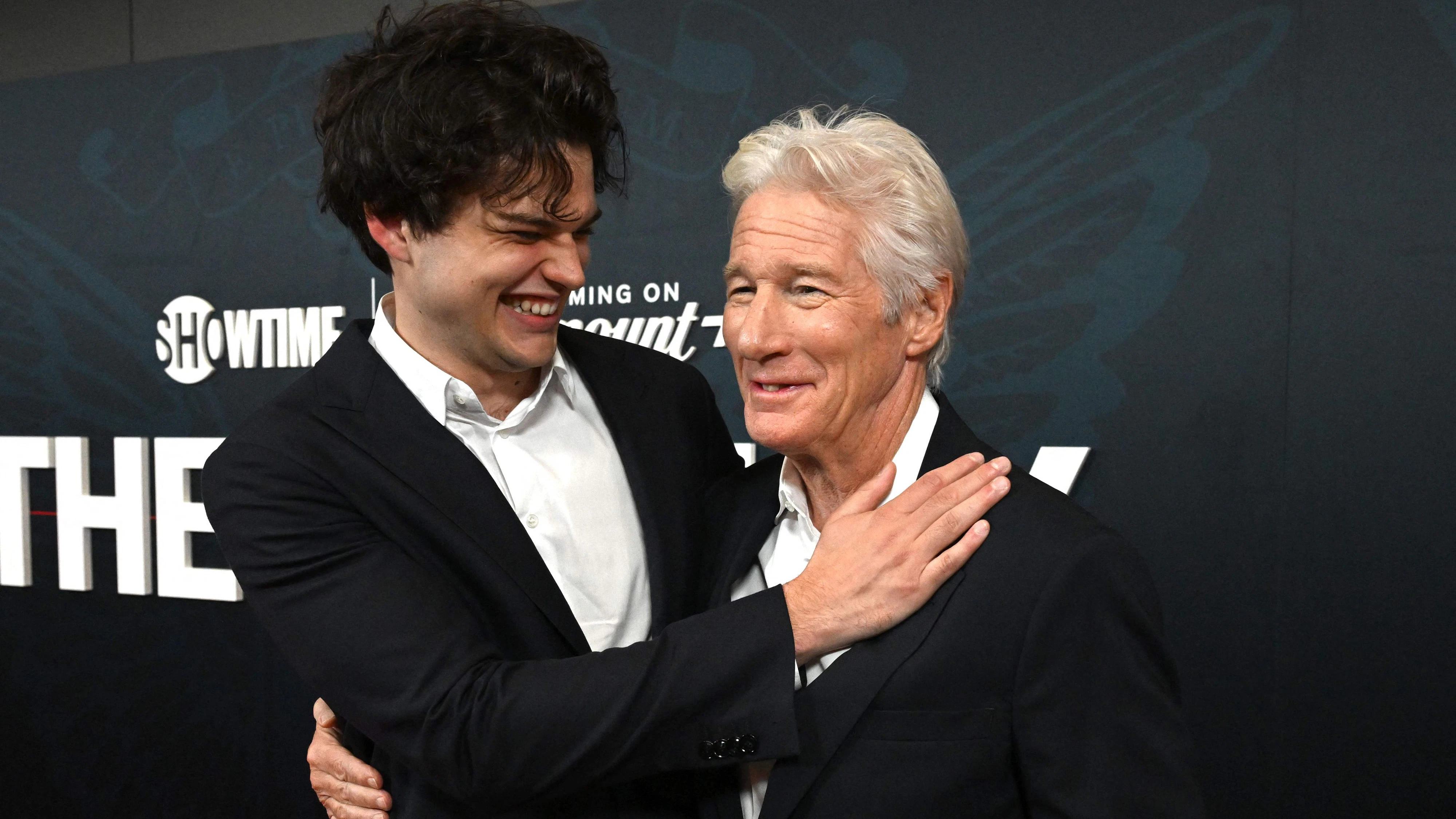 Richard Gere und sein Sohn Homer James Jigme Gere.