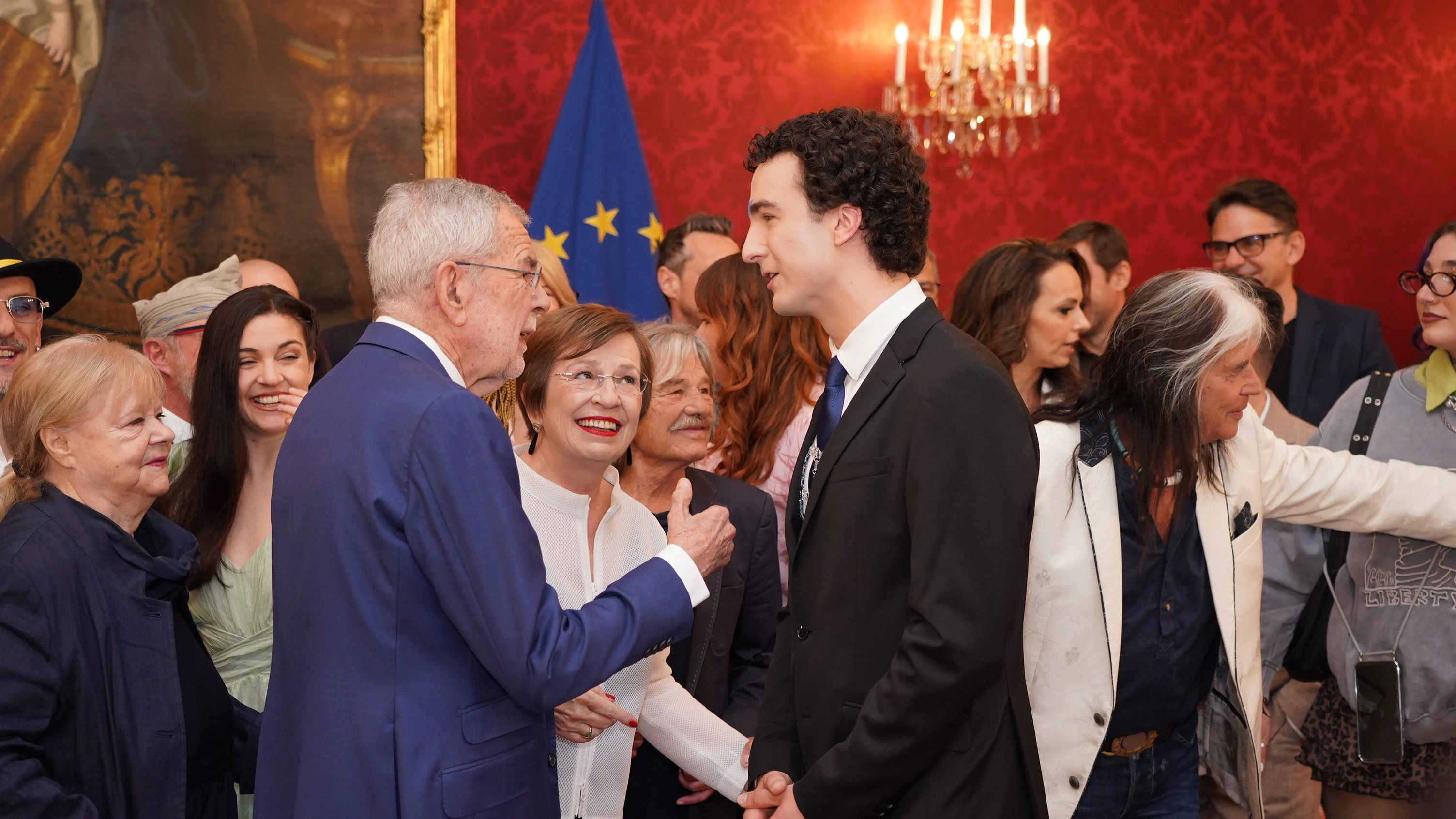 Van der Bellen im Gespräch mit Cosmó.