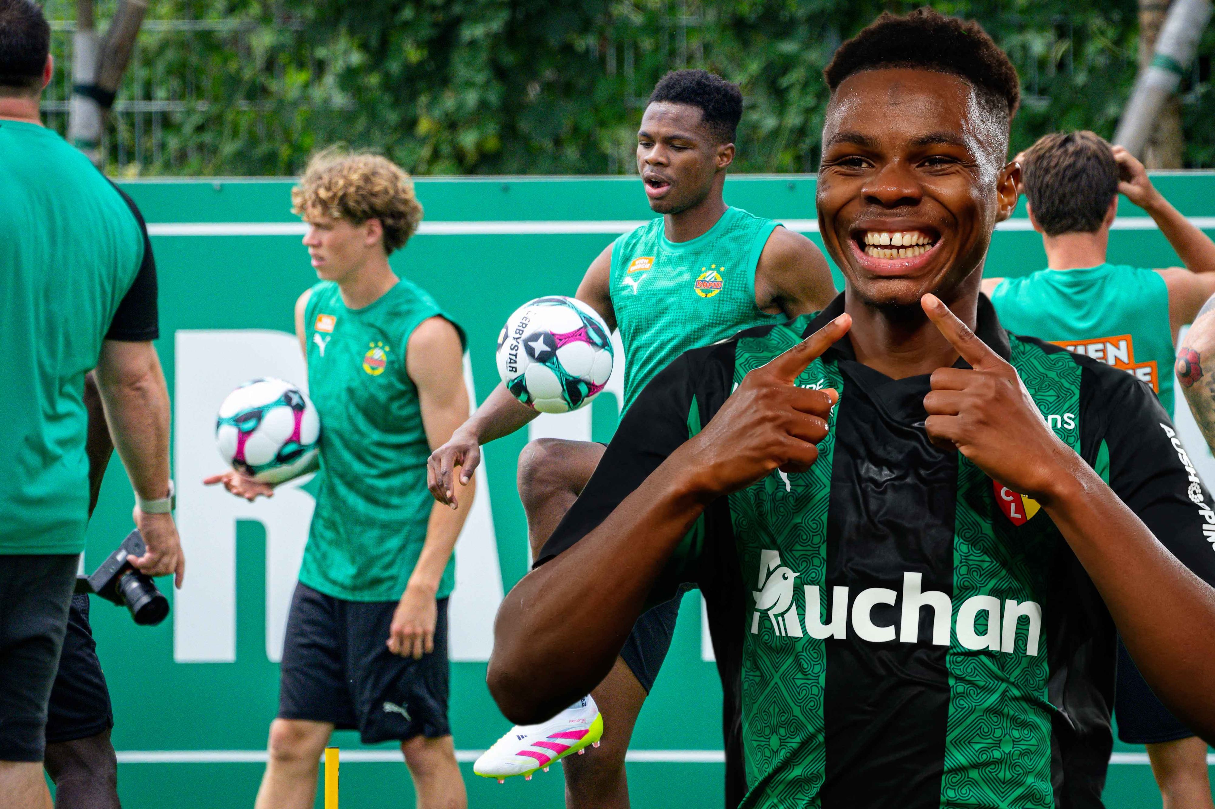 Mamadou Sangare stach schon bei Rapid heraus, bei Lens reift er zum Topstar.