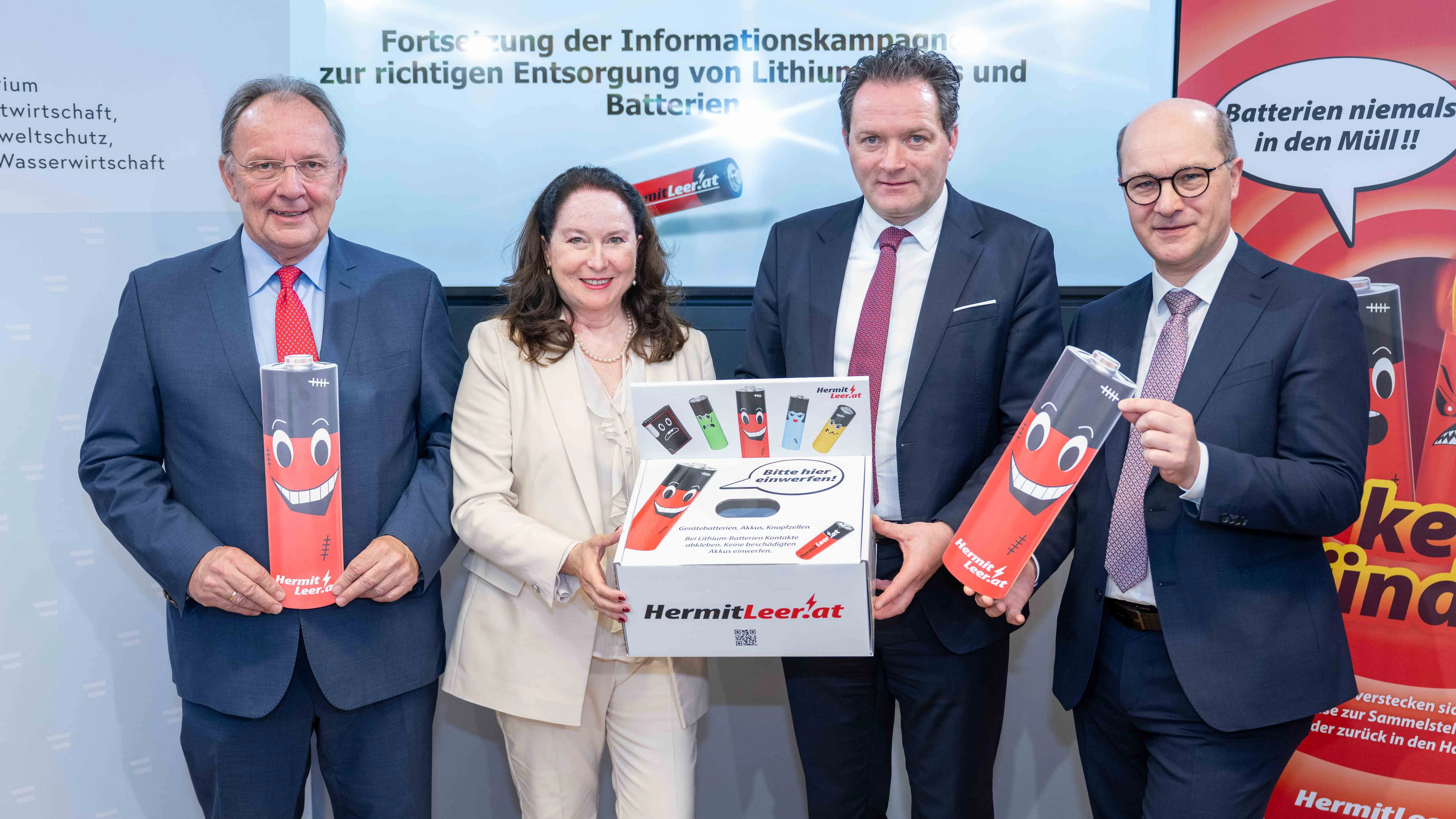 Zwar werden inzwischen mehr Batterien gesammelt als früher, doch das reicht noch nicht. Aktuell liegt die Sammelquote in Österreich bei 53 Prozent.