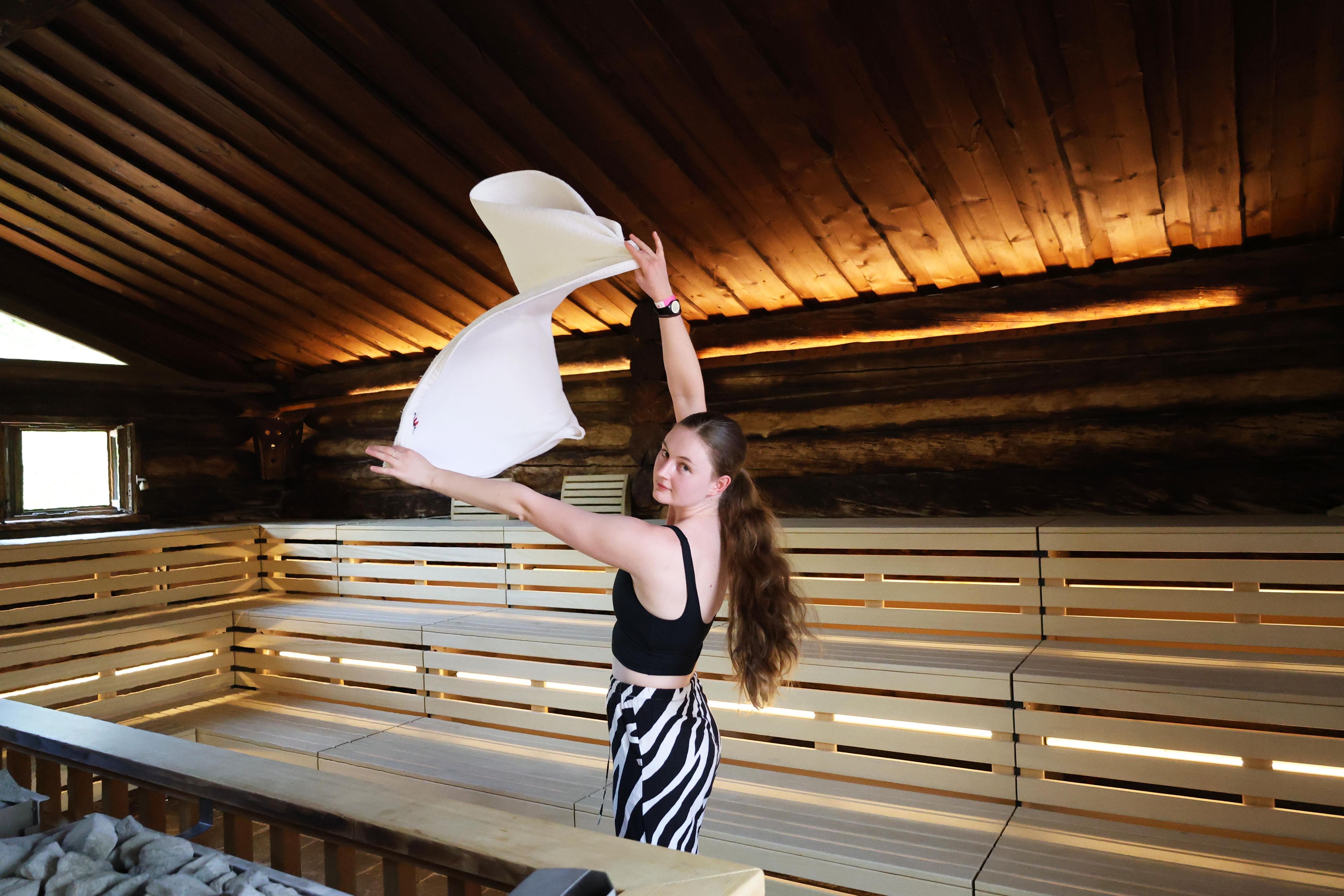 Themen-Aufguss mit polnischen Pierogis als kulinarisches Highlight.