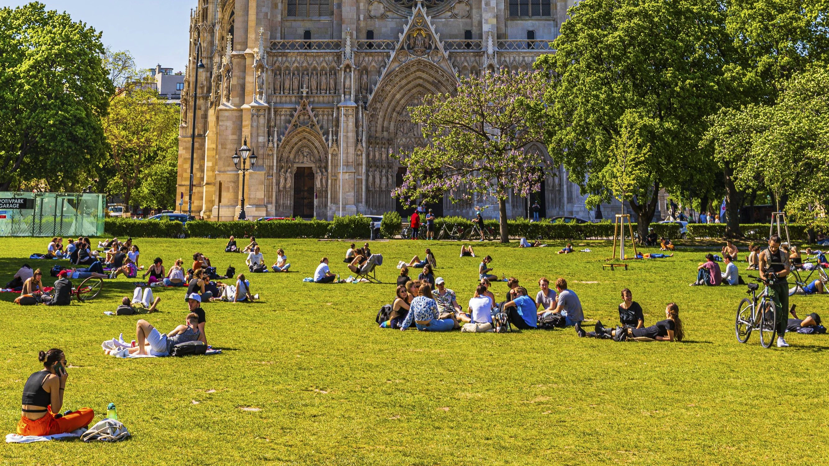 Die Temperaturen steigen jetzt auf über 20 Grad.