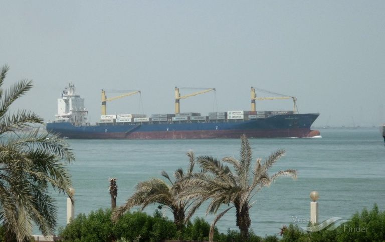 Auch das Frachtschiff Euphoria wurde angegriffen. 