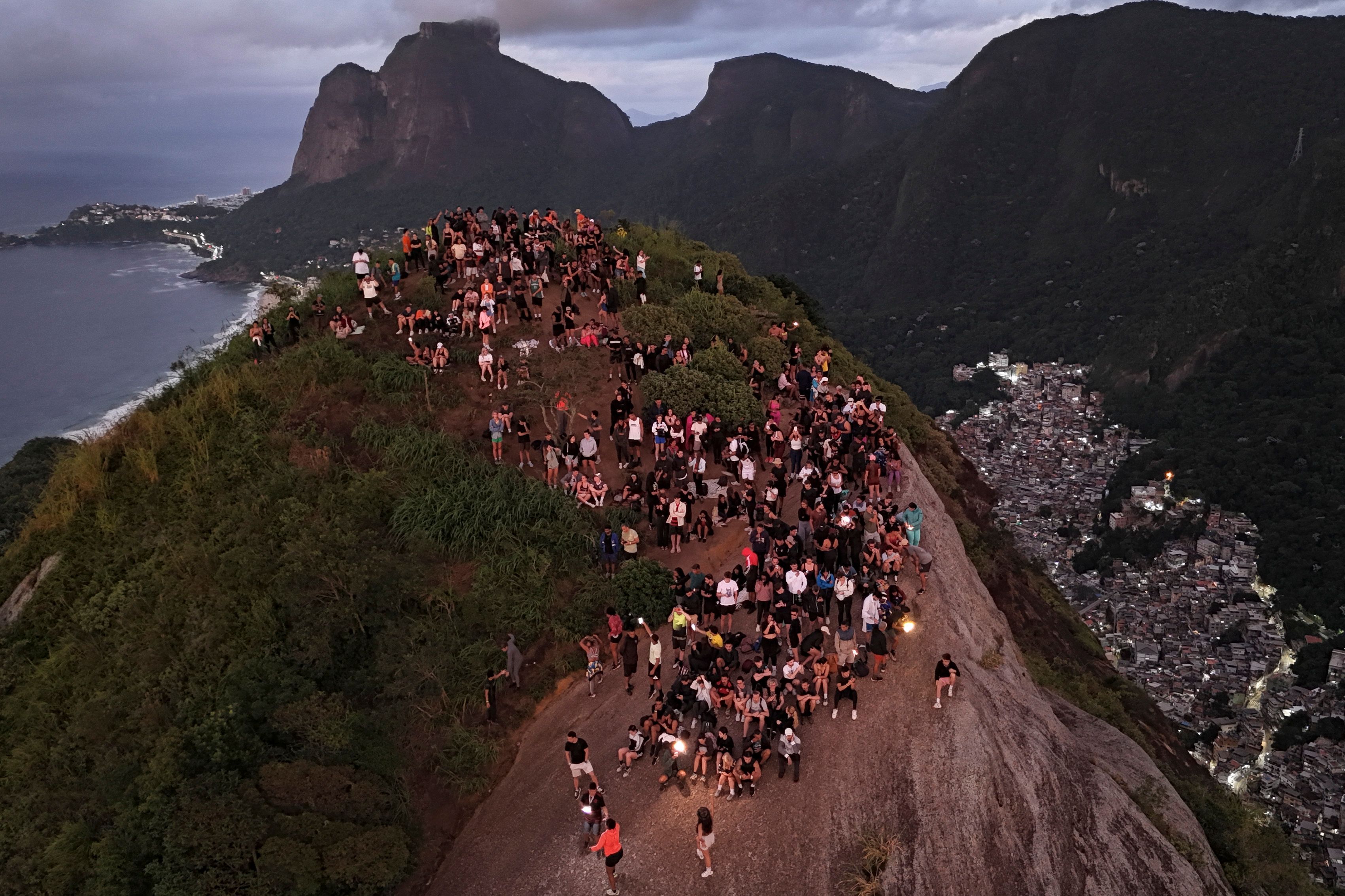 200 Touristen mussten auf dem Berg ausharren.