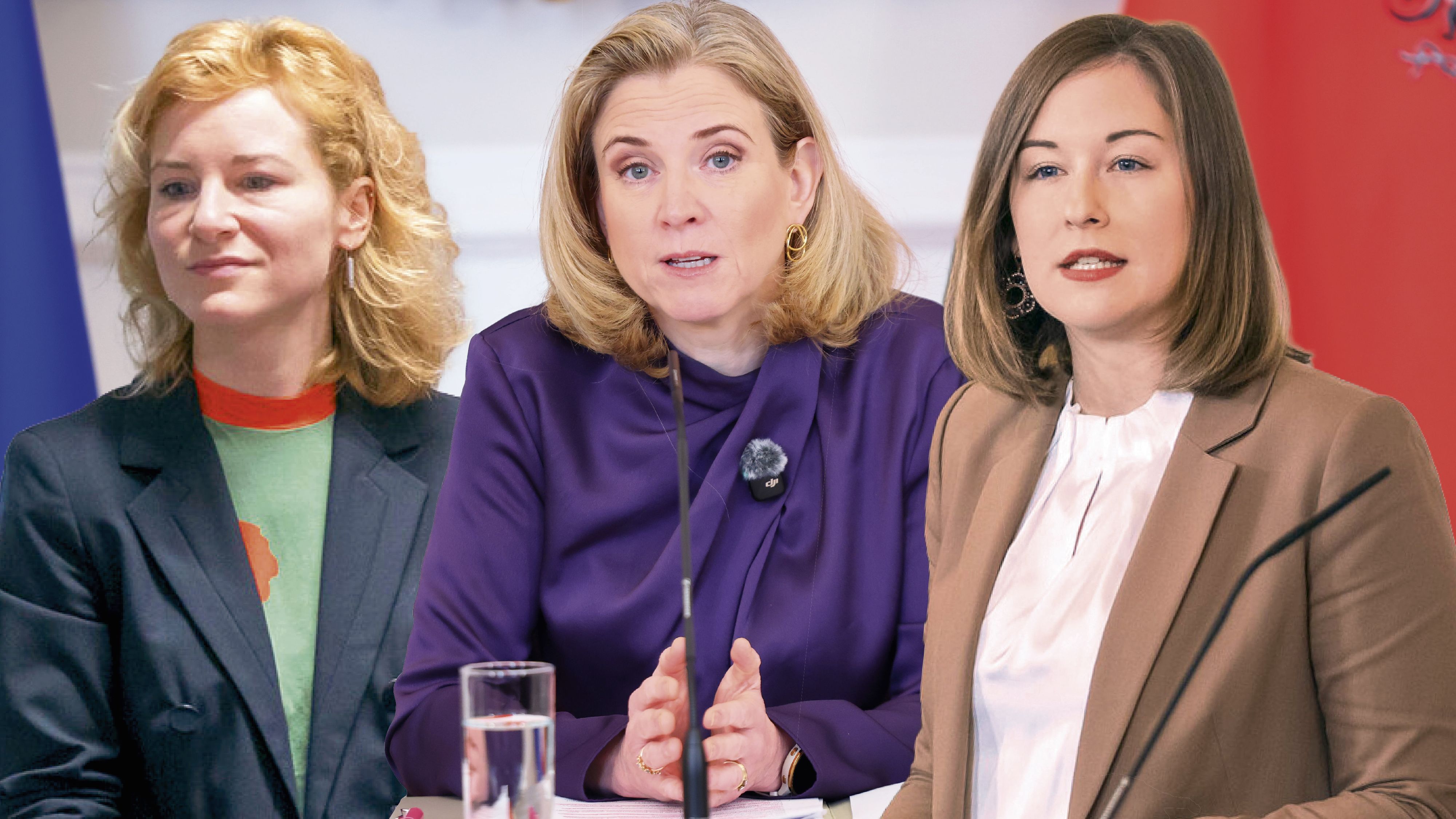 Familienministerin Bauer (ÖVP, r.) hat dem Verein 