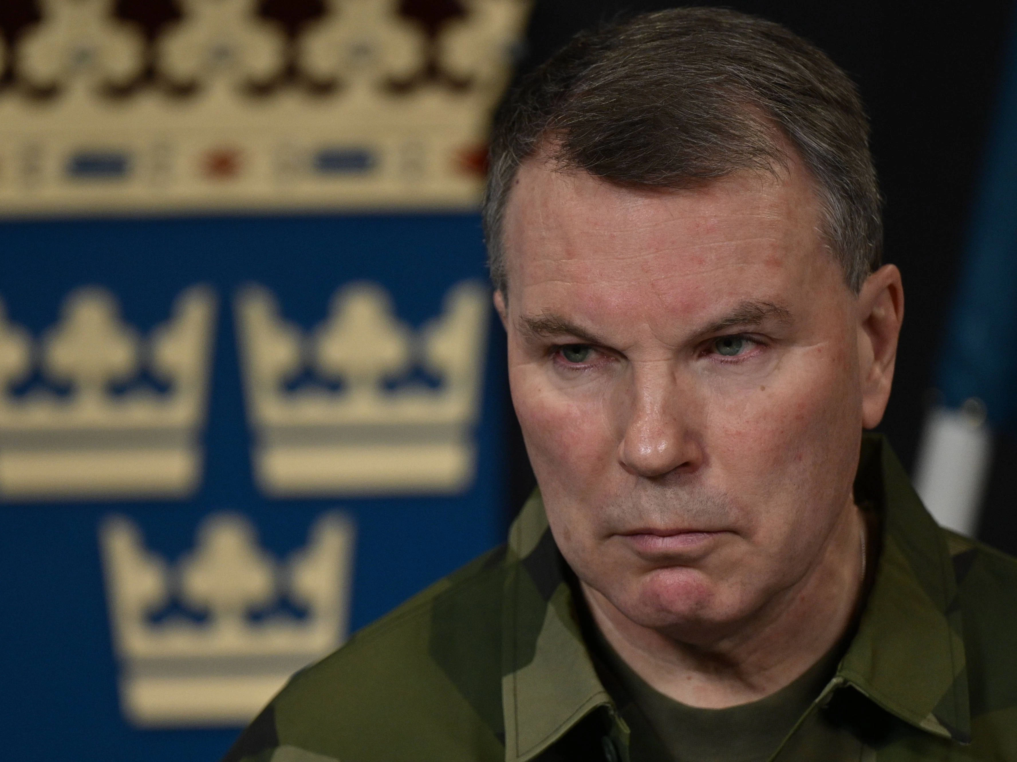 Thomas Nilsson ist Chef des schwedischen Militär- und Sicherheitsdienstes.