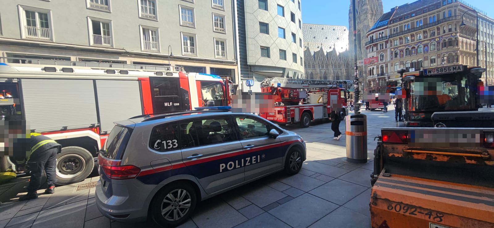 Einsatz Stephansplatz