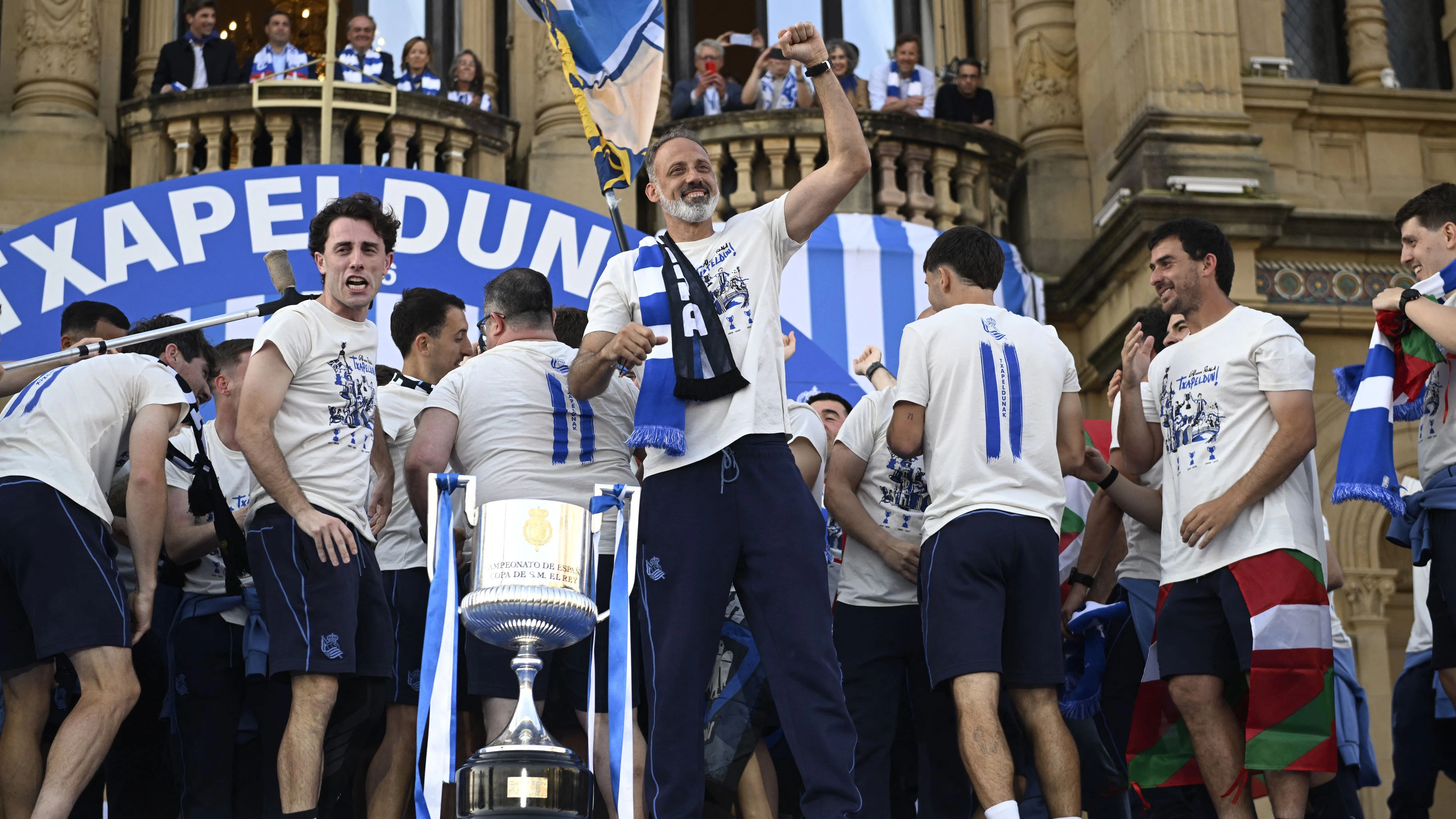 Pellegrino Matarazzo holte mit Real Sociedad San Sebastian den spanischen Cup. 