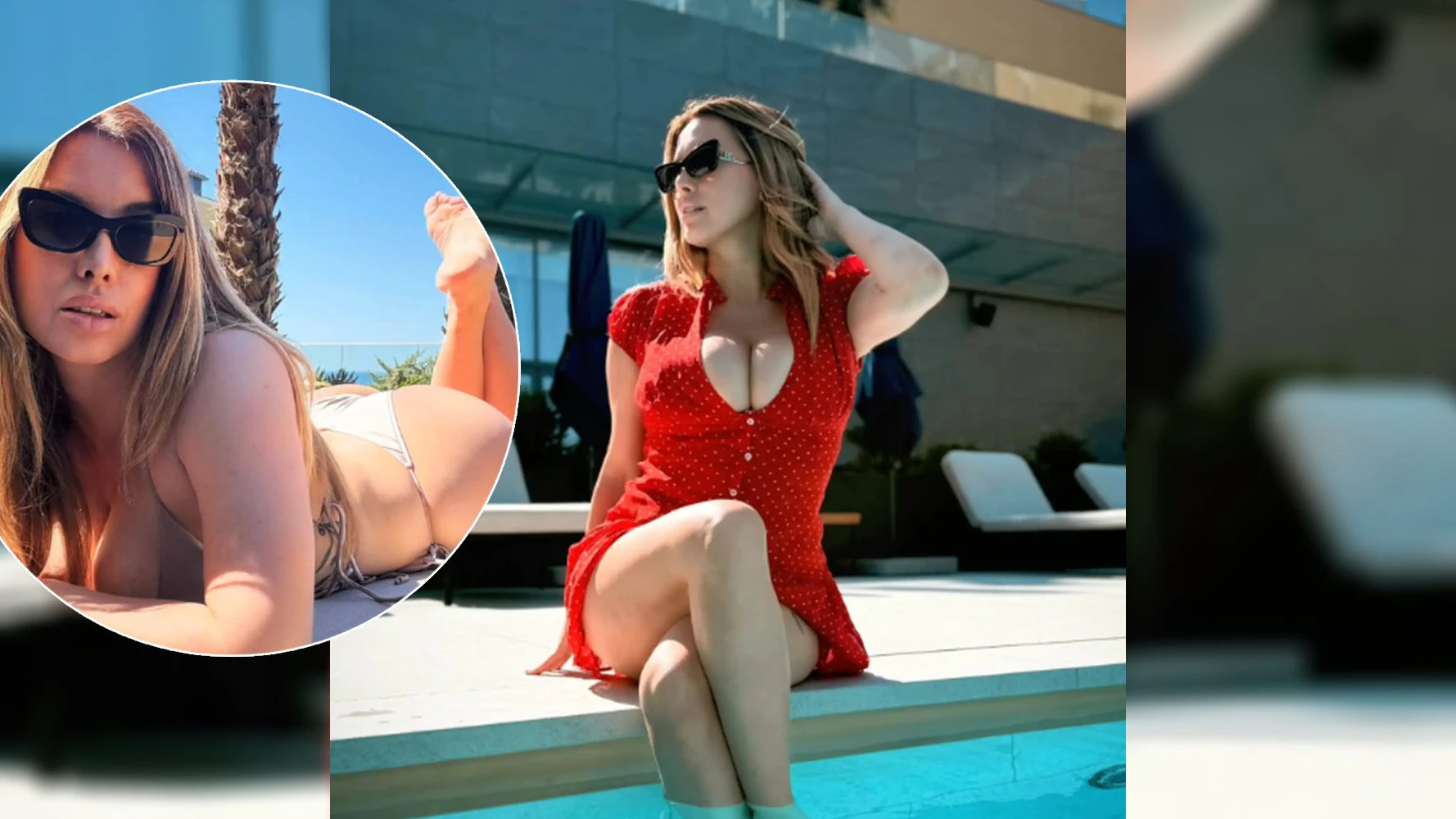 Nives heizt ihren Fans ordentlich ein.