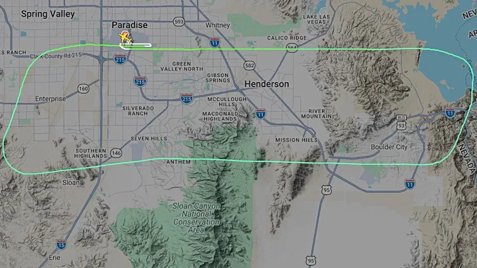 Kurz nach dem Start wurde der Pilot verletzt, die Maschine musste umkehren