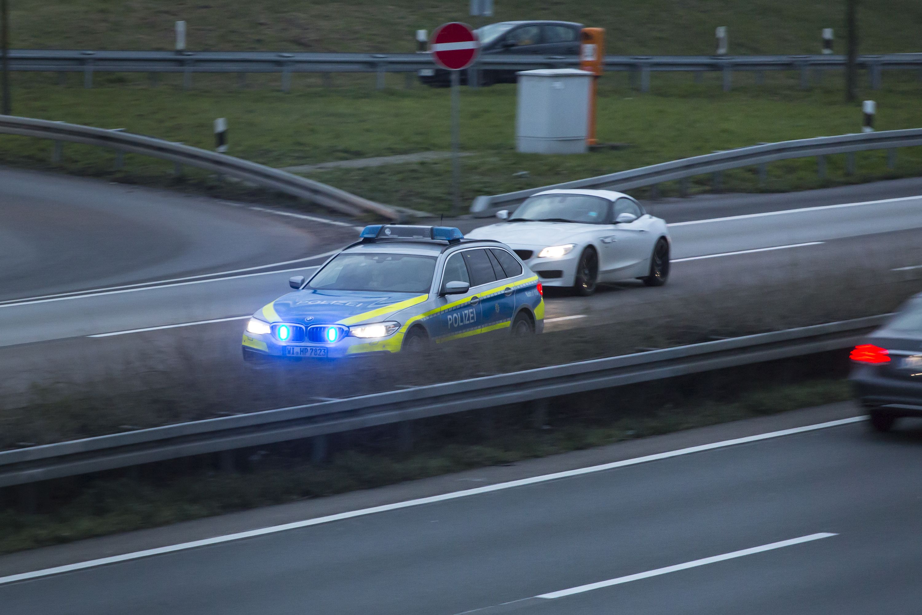 Der Zugriff erfolgte auf einer Autobahn in Bayern (Symbolbild)