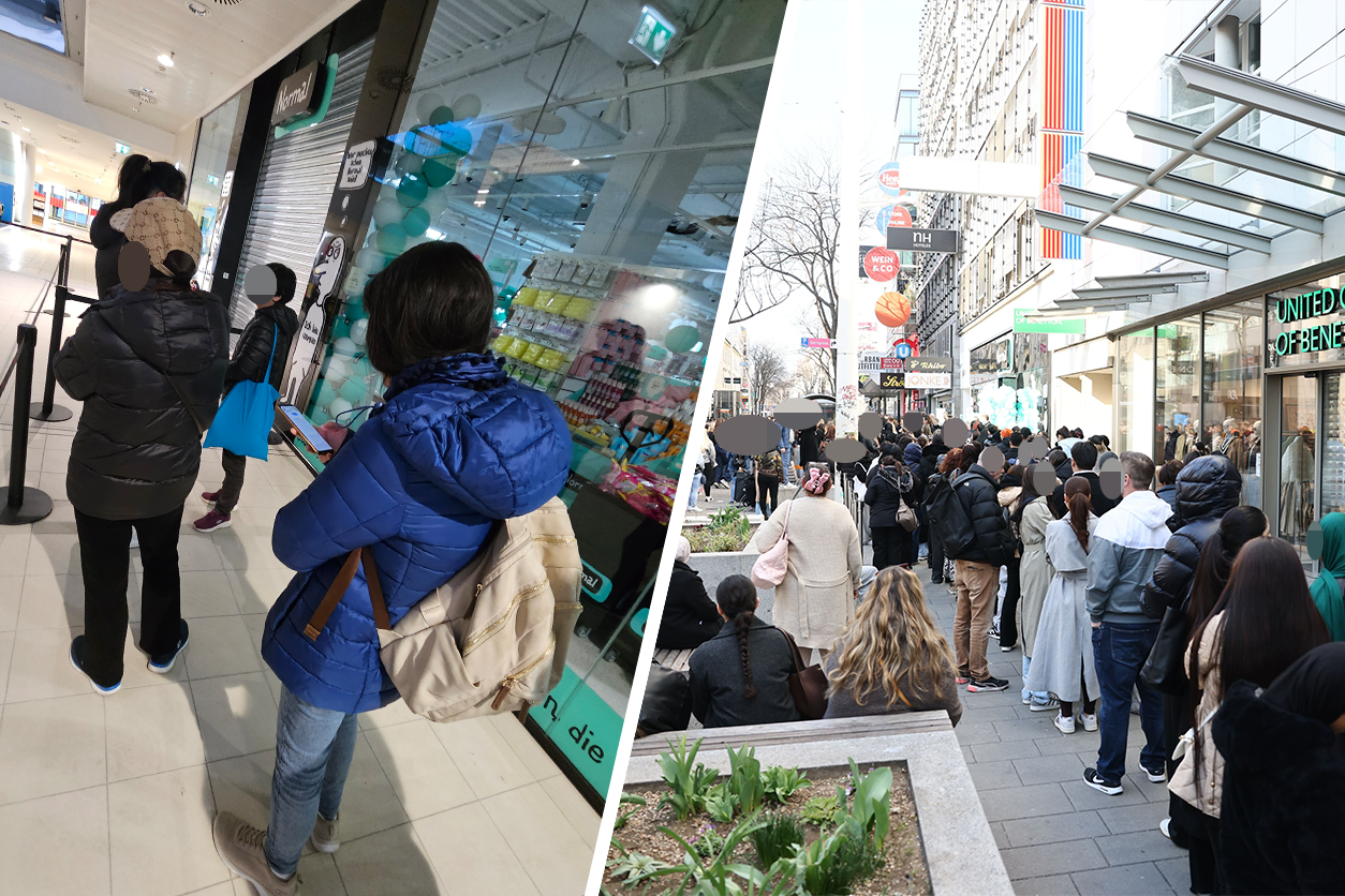 Mitte März eröffnete 