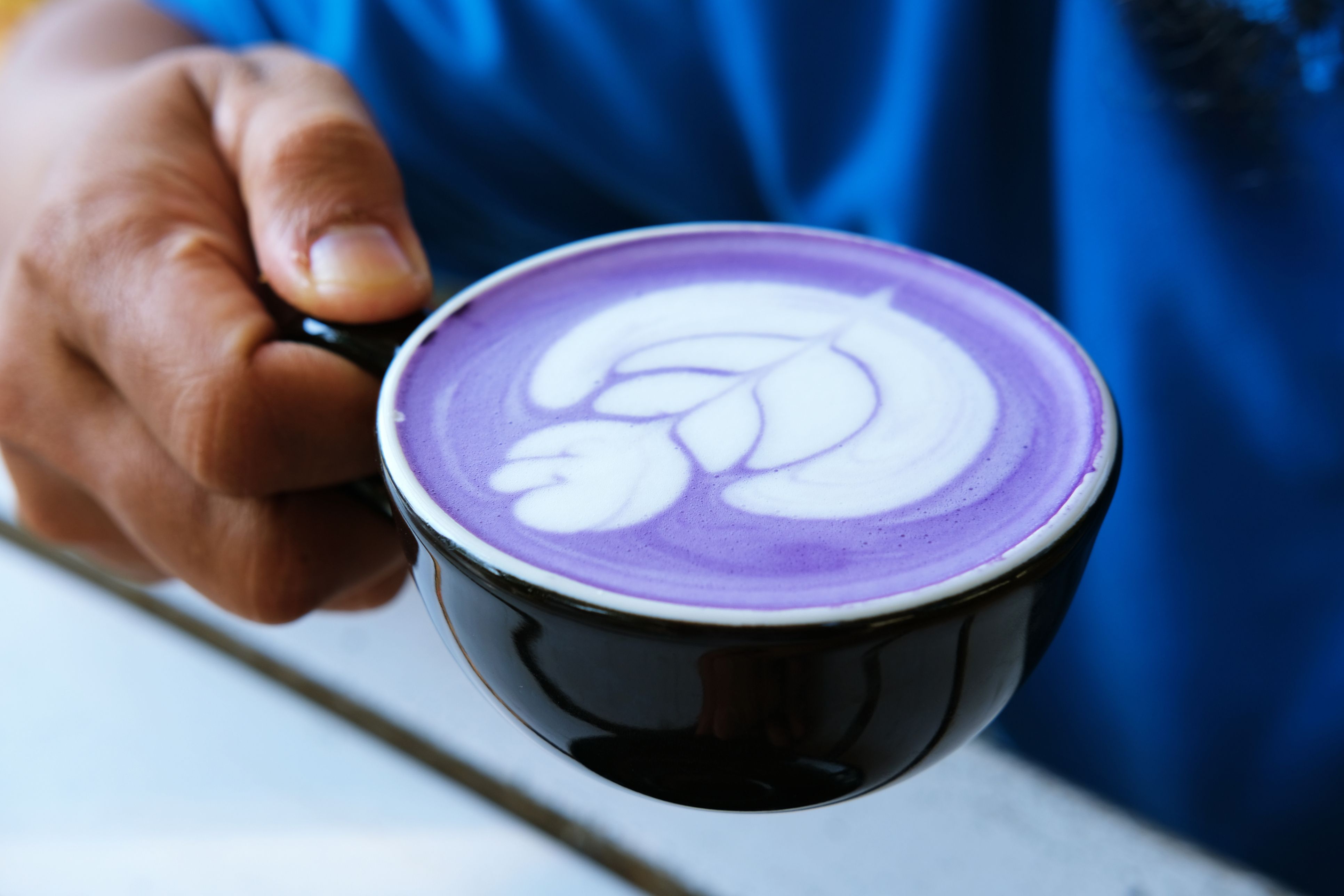 Heute.at - Ube-Latte: Ist er gesünder als Matcha Latte?