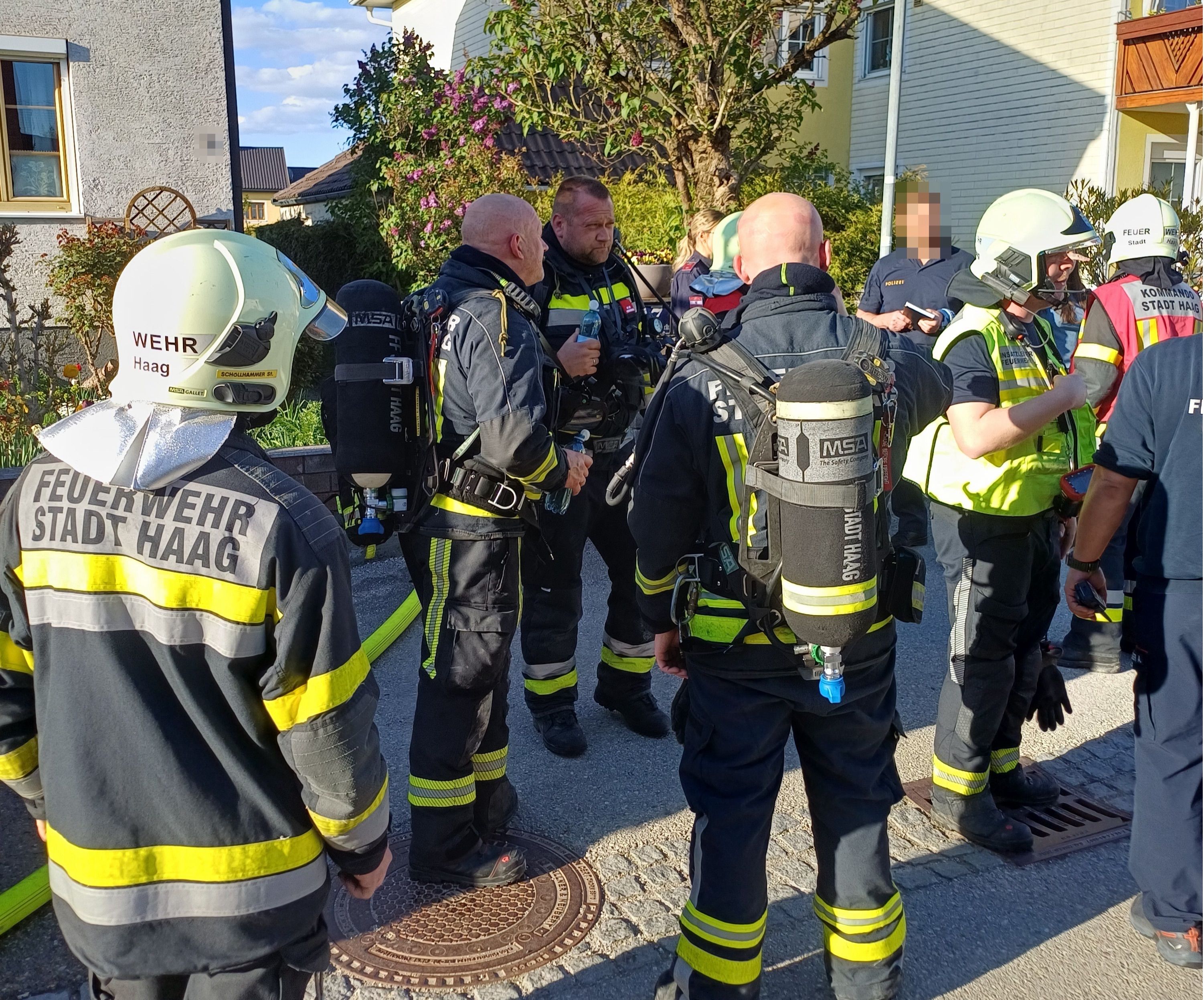 Die Feuerwehr konnte den Brand rasch löschen.