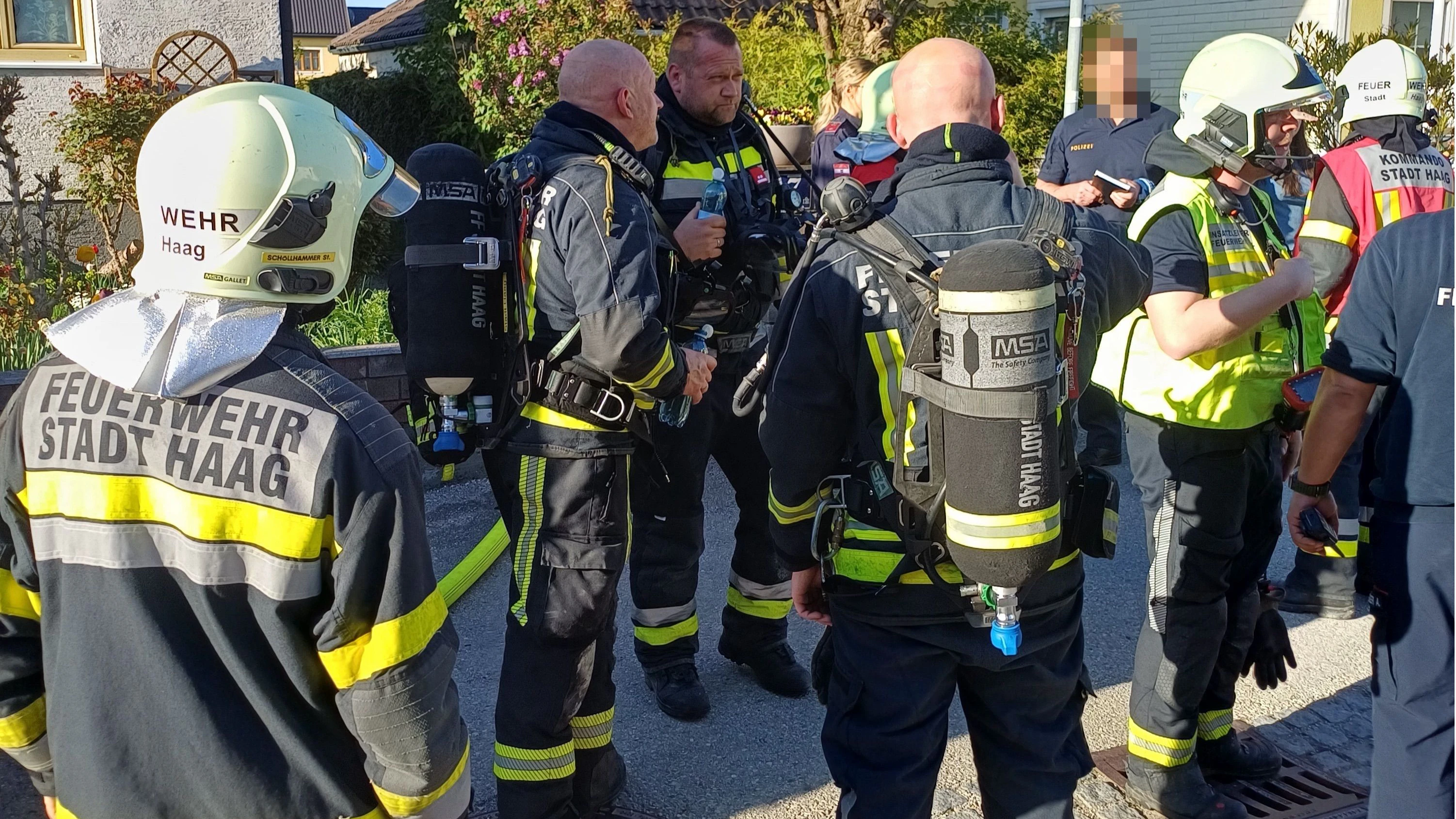 Die Feuerwehr konnte den Brand rasch löschen.