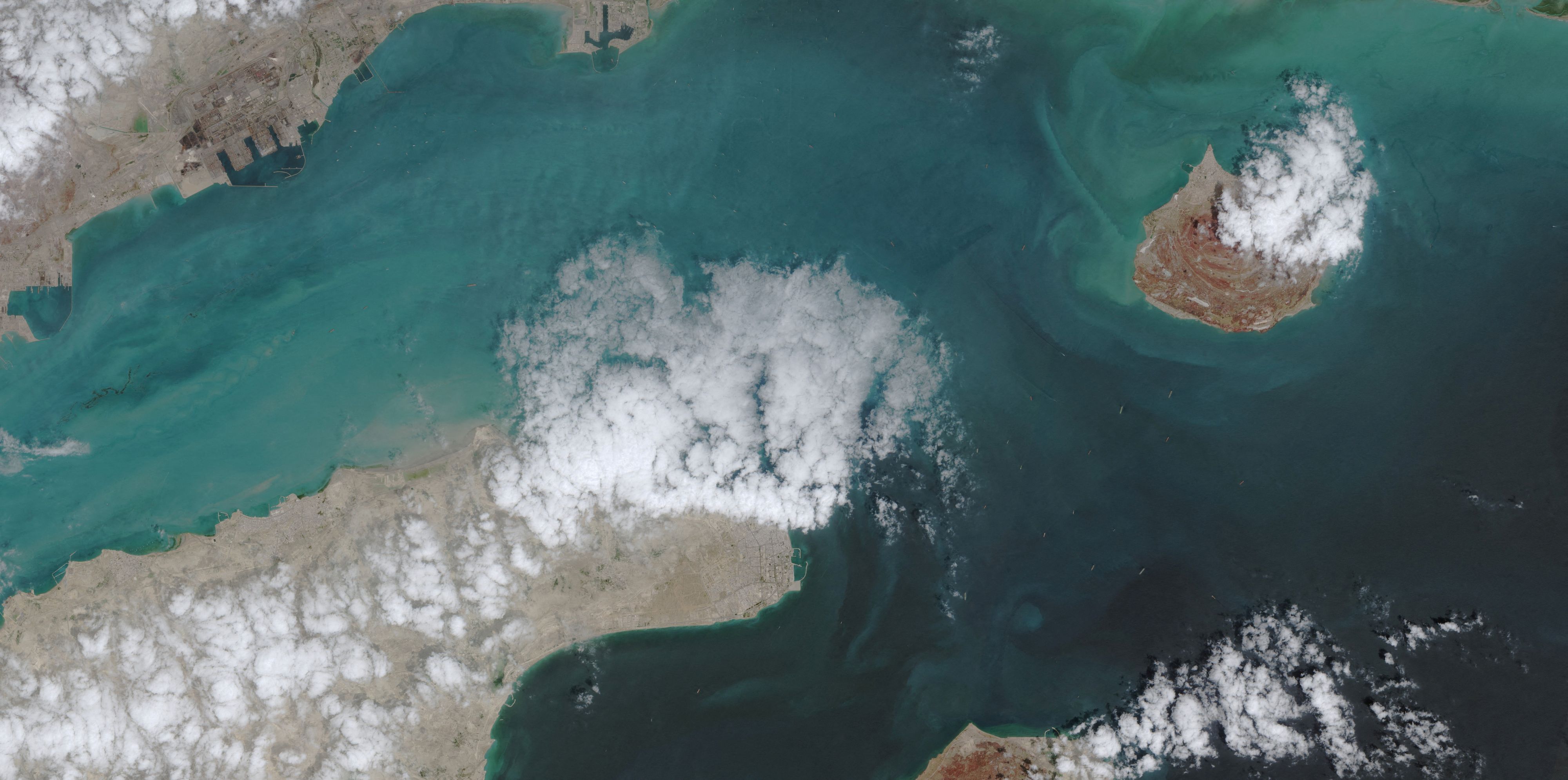 Der Iran hat erstmal Mautgebühren für die Straße von Hormus erhoben. (Symbolbild)