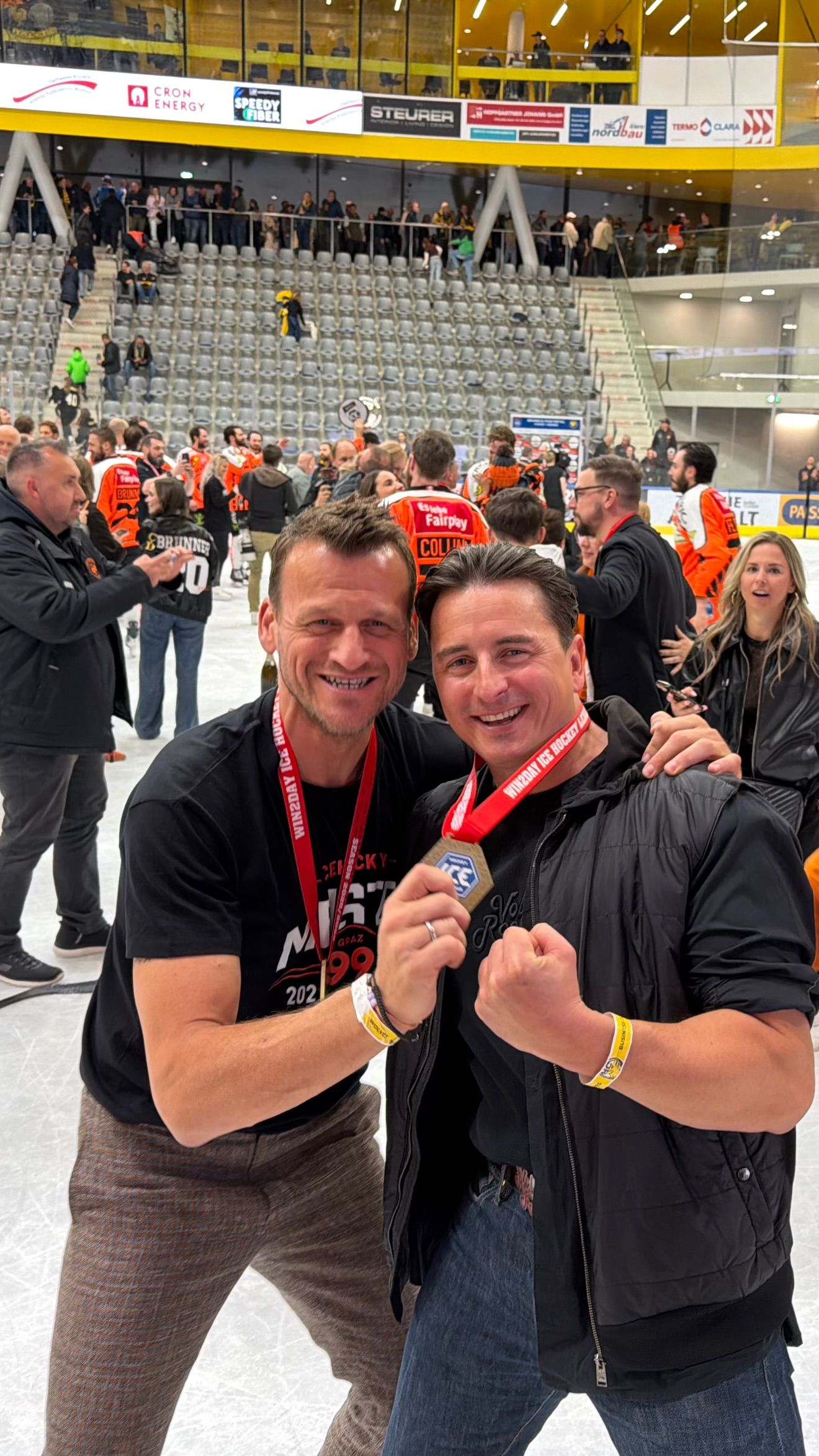 Herbert Jerich und Andreas Gabalier.