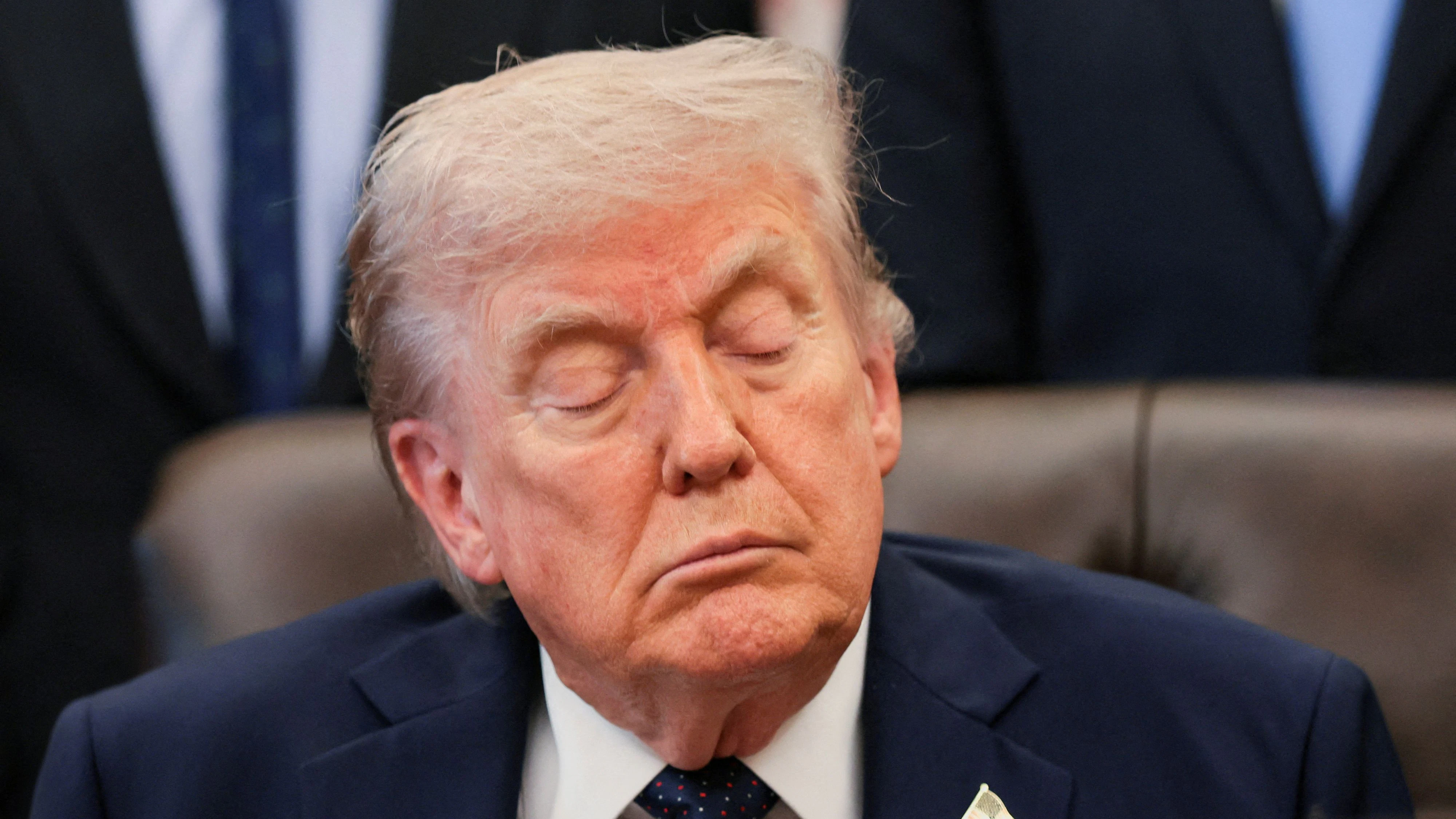 US-Präsident Donald Trump lässt sich in der Iran-Frage nicht stressen. 