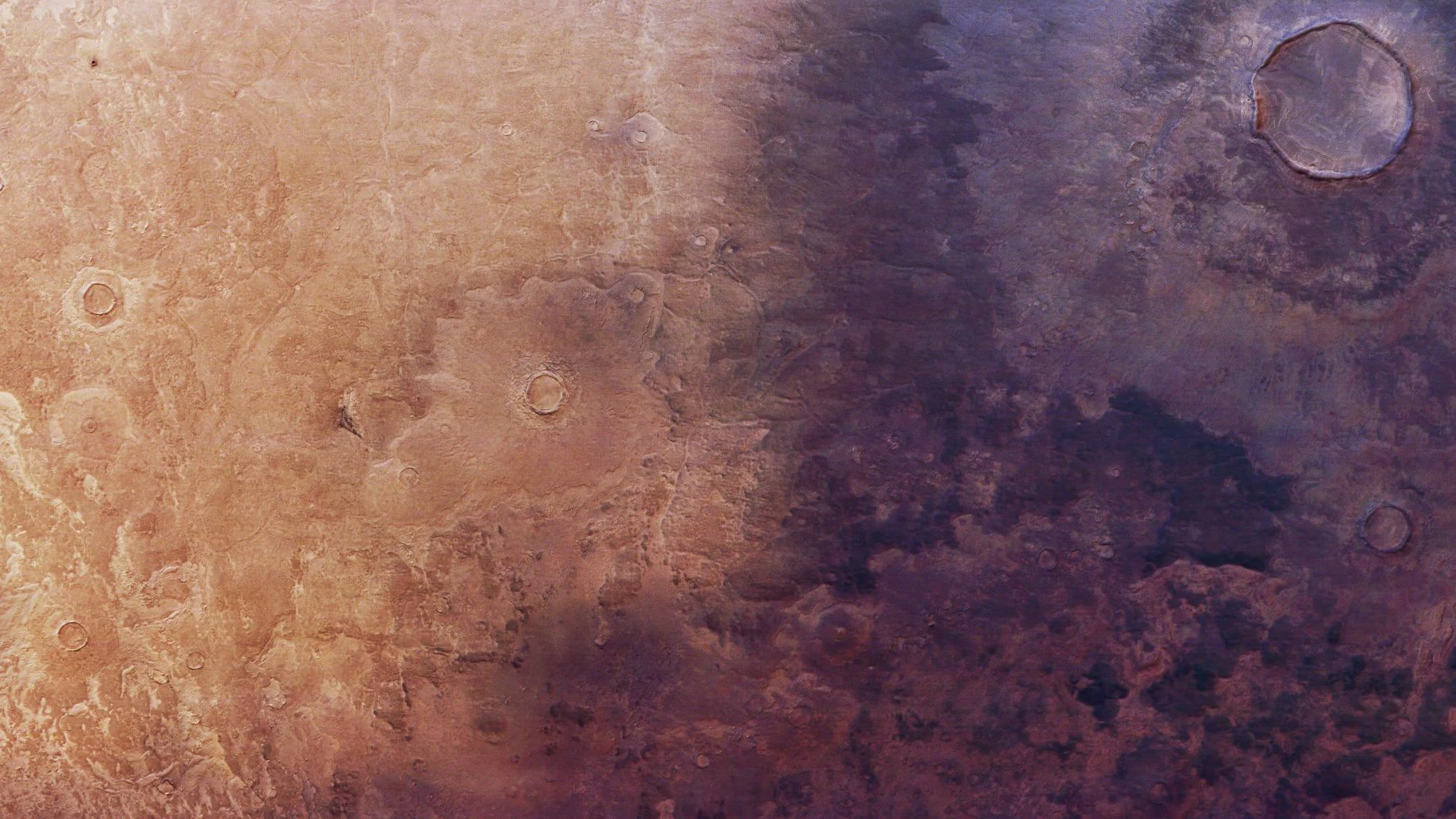 Spürbare Veränderungen auf dem Mars können Millionen von Jahren dauern – doch die ESA-Sonde "Mars Express" hat beobachtet, wie sich eine dunkle Ascheschicht innerhalb weniger Jahrzehnte über den Planeten ausbreitete.