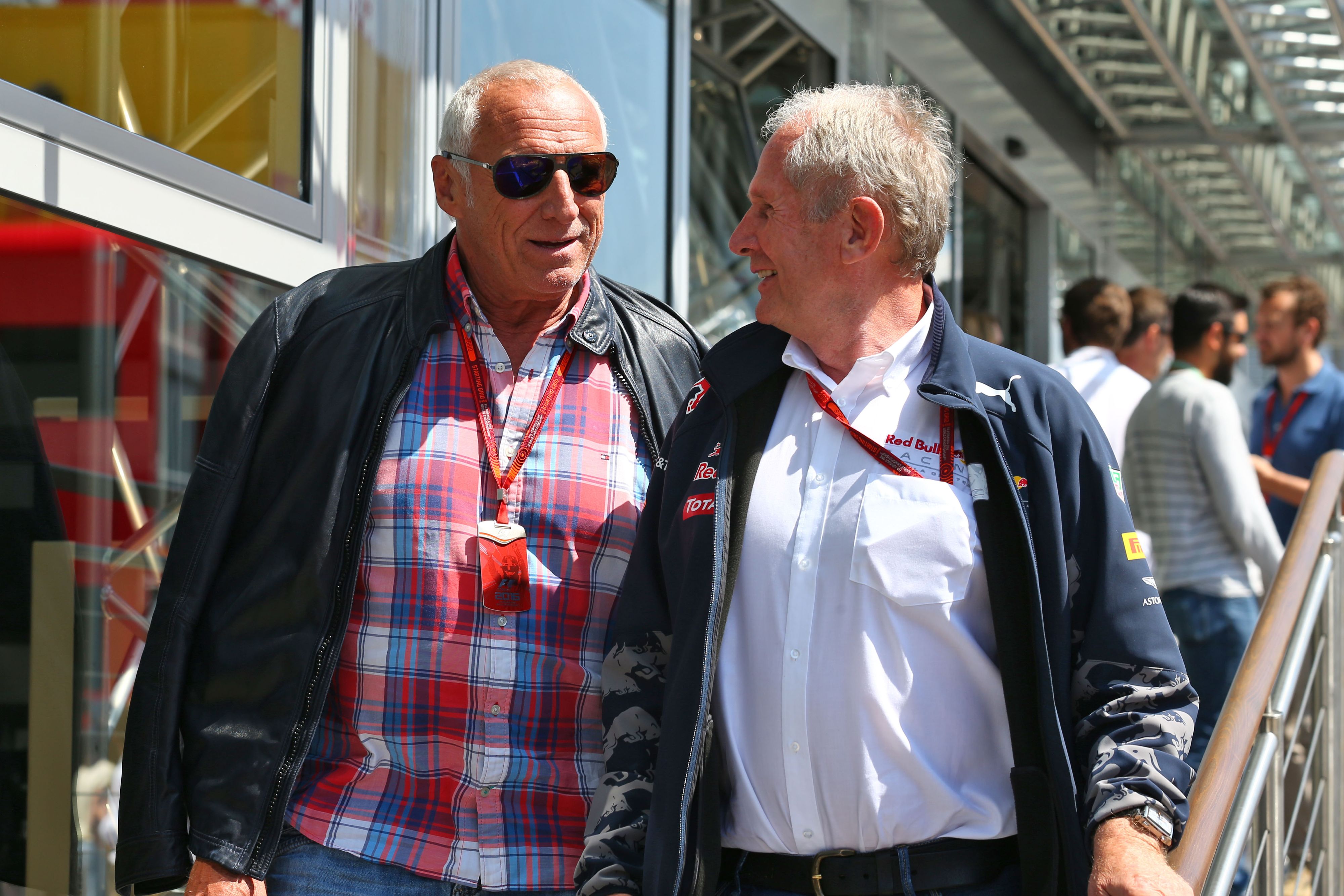 Dietrich Mateschitz und Helmut Marko