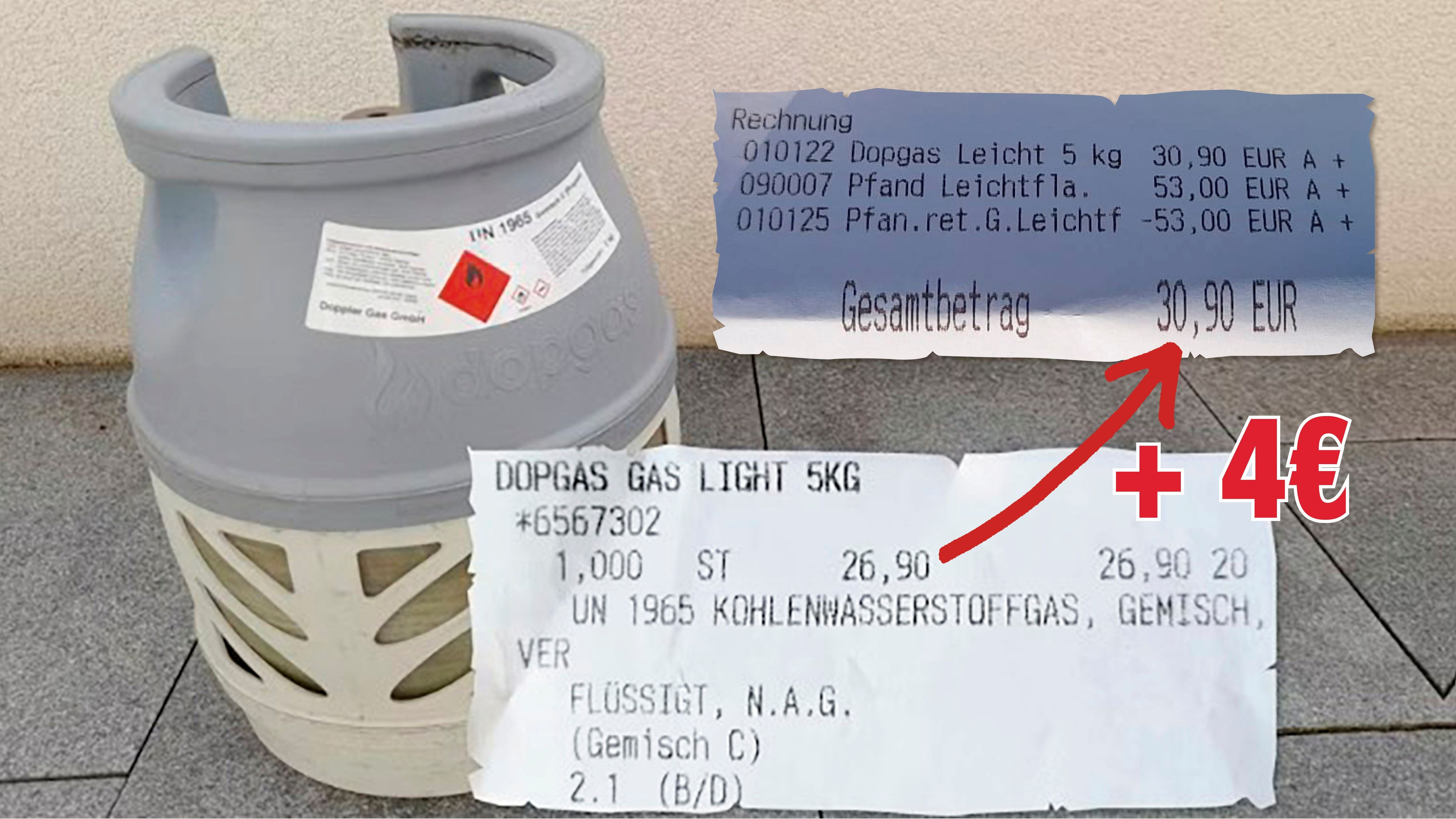 Schon nach dem Ukraine-Krieg schoss der Preis 2023 nach oben. Jetzt kostet Grillgas (5 kg) schon mehr als 30 Euro.