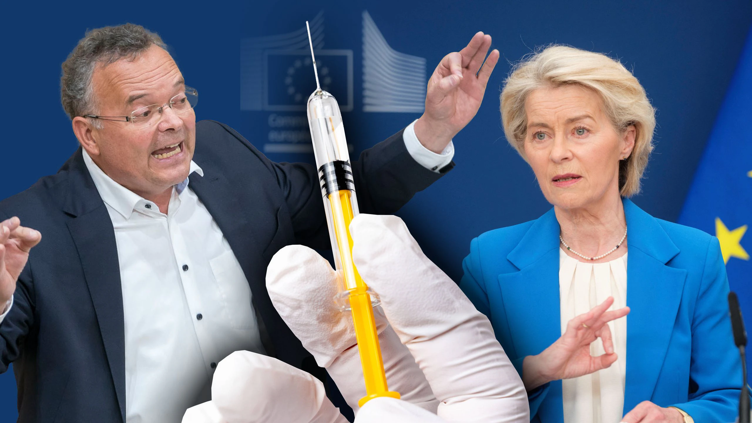 FPÖ-EU-Abgeordnete Gerald Hauser verbreitet den "Turbokrebs"-Mythos rund um die Covid-19-Impfung. Er bezichtigt die EU-Kommission der Lüge.