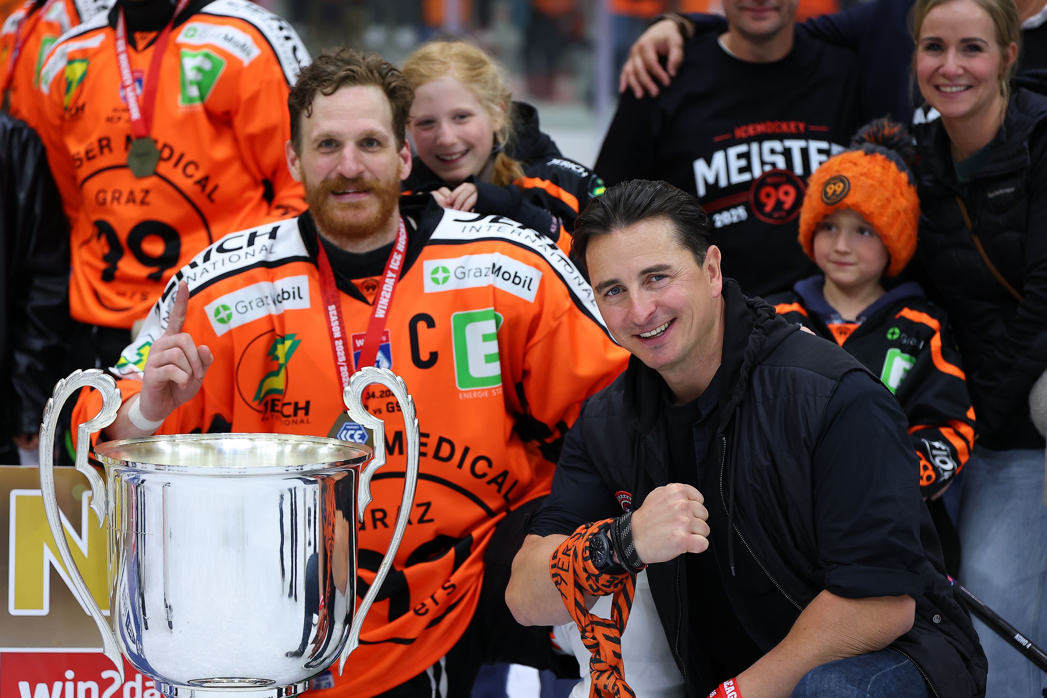 Andreas Gabalier mit Korbinian Holzer